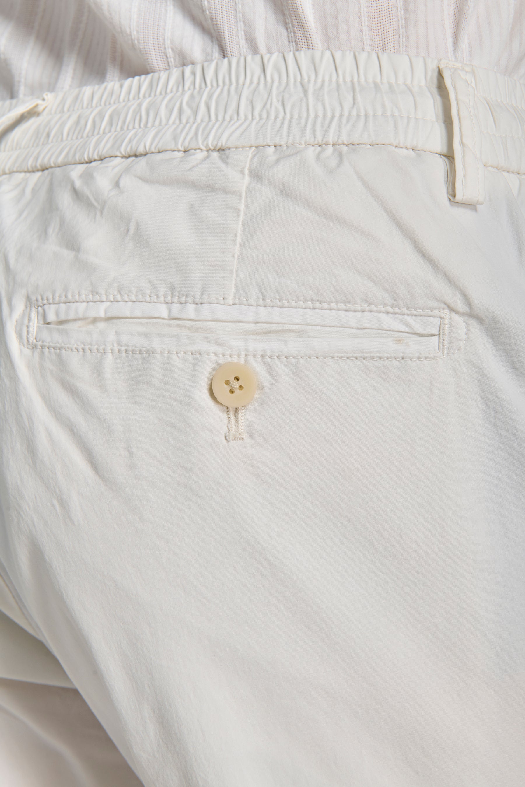 Pantalaccio tela paracadute panna-Dan John