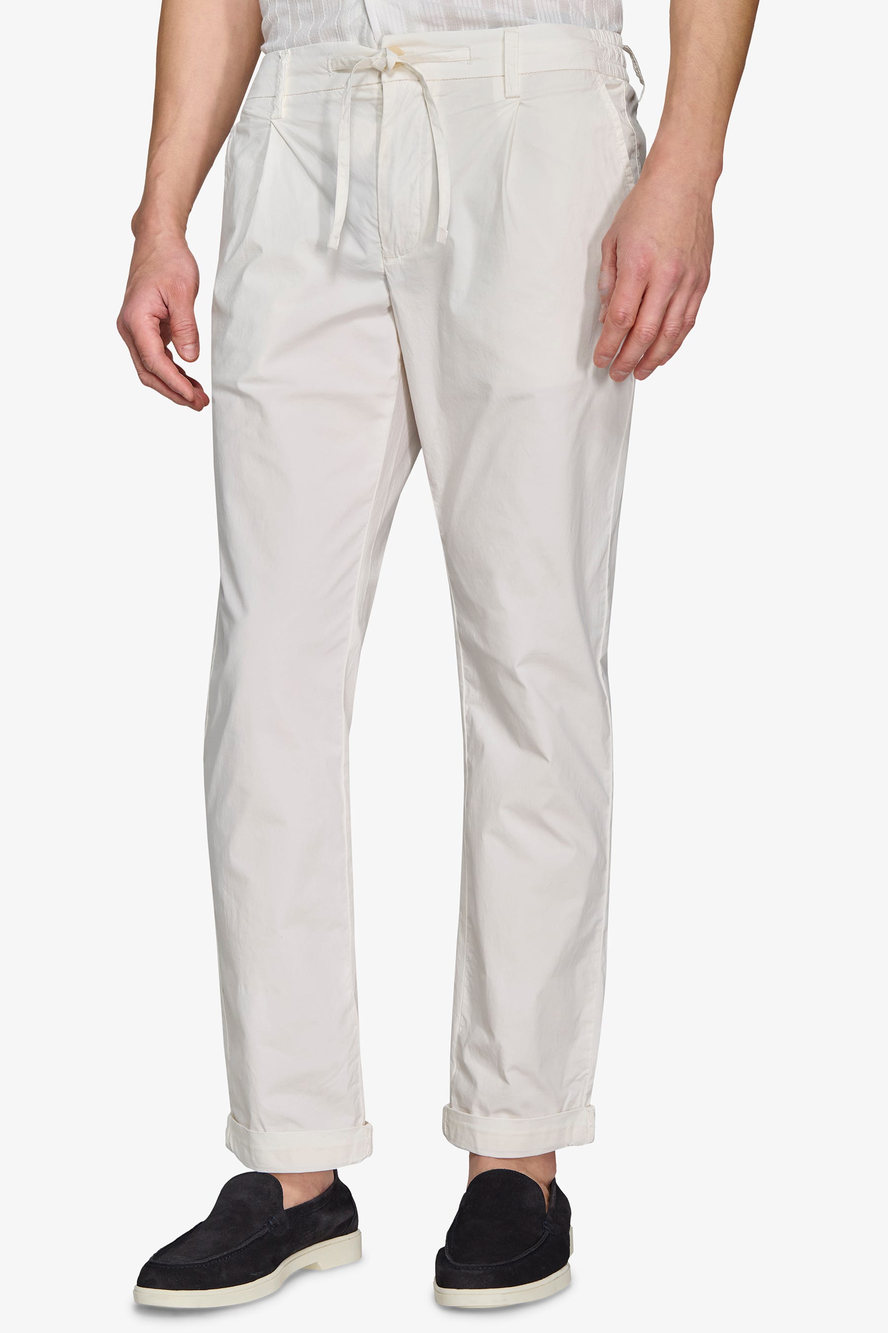 Pantalaccio tela paracadute panna-Dan John