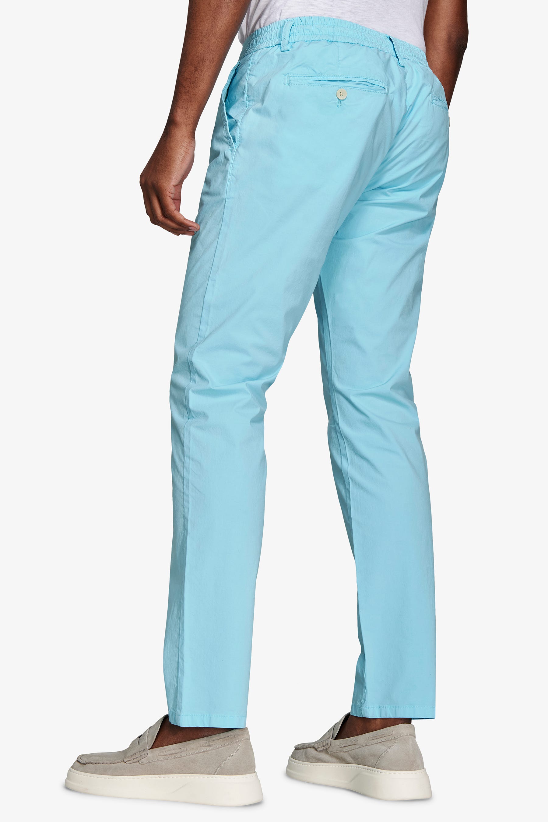 Pantalaccio tela paracadute turchese-Dan John