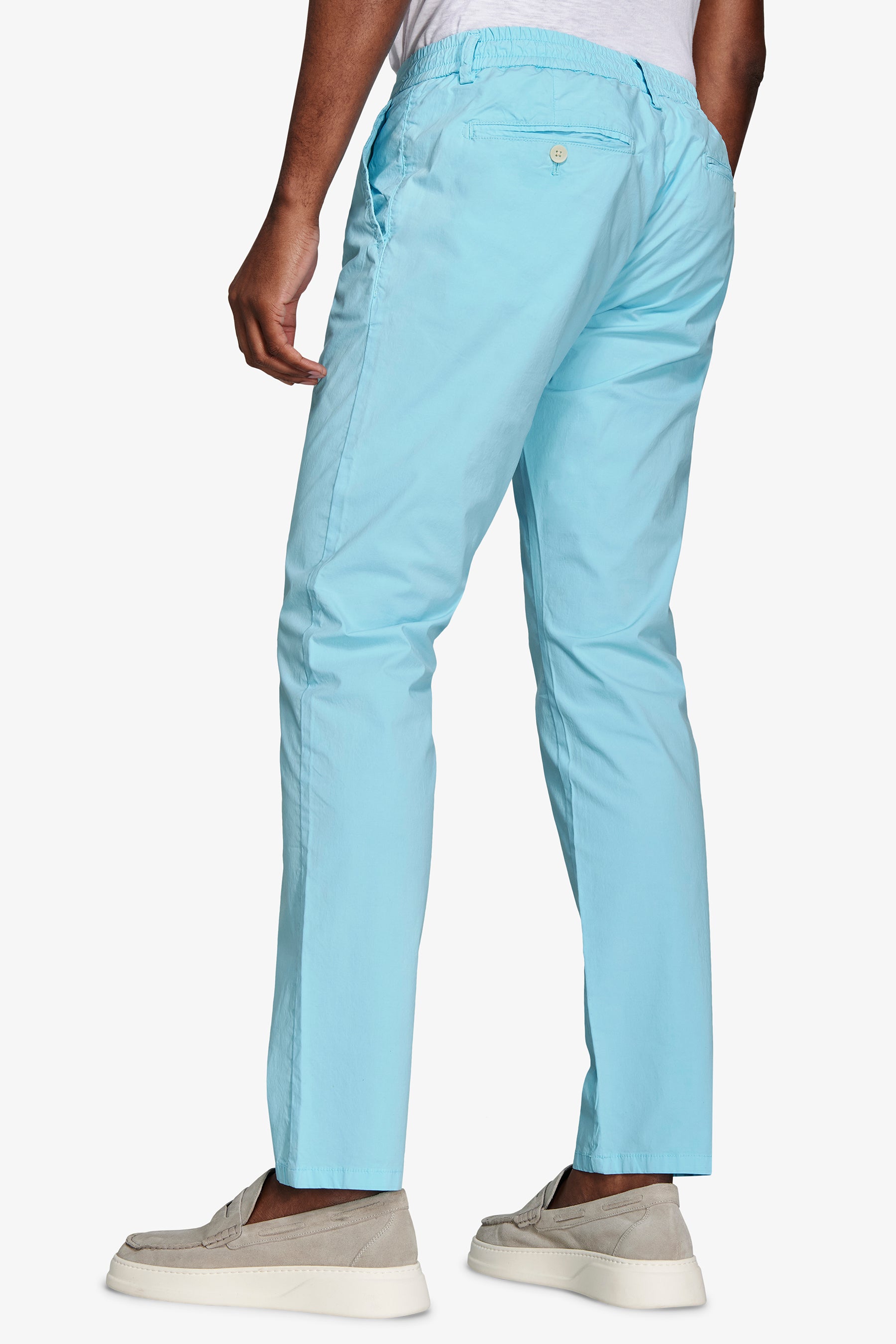 Pantalaccio tela paracadute turchese-Dan John
