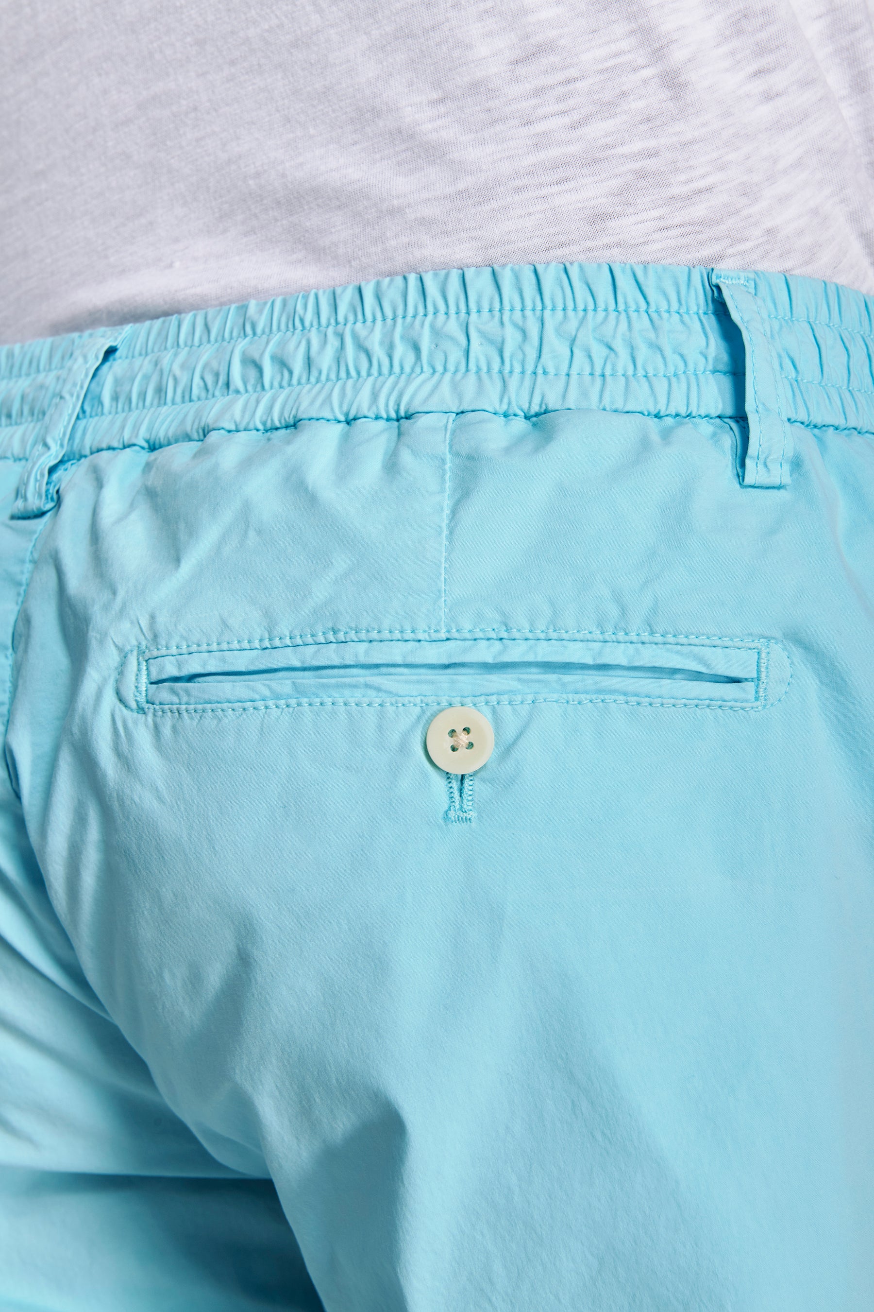 Pantalaccio tela paracadute turchese-Dan John