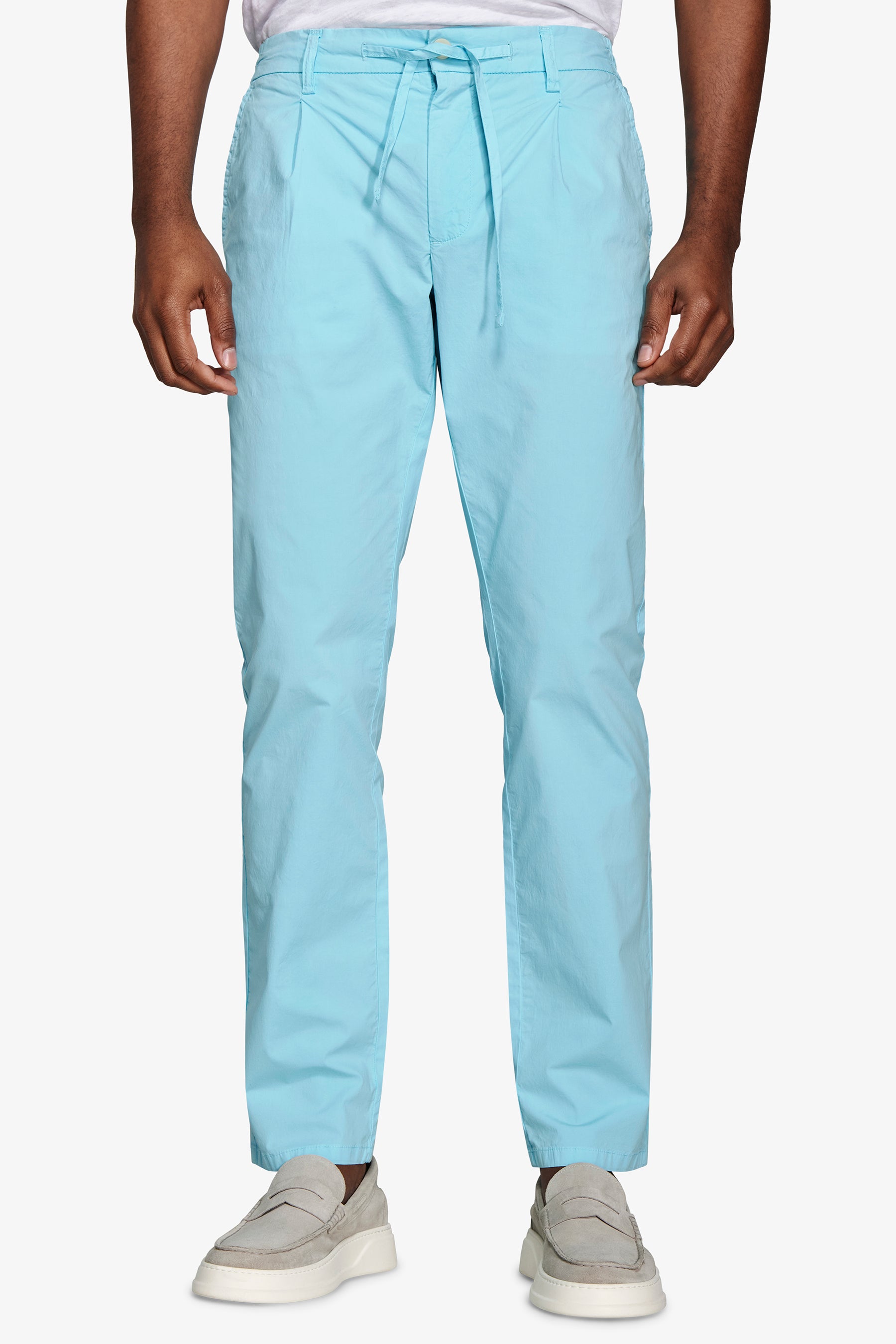 Pantalaccio tela paracadute turchese-Dan John