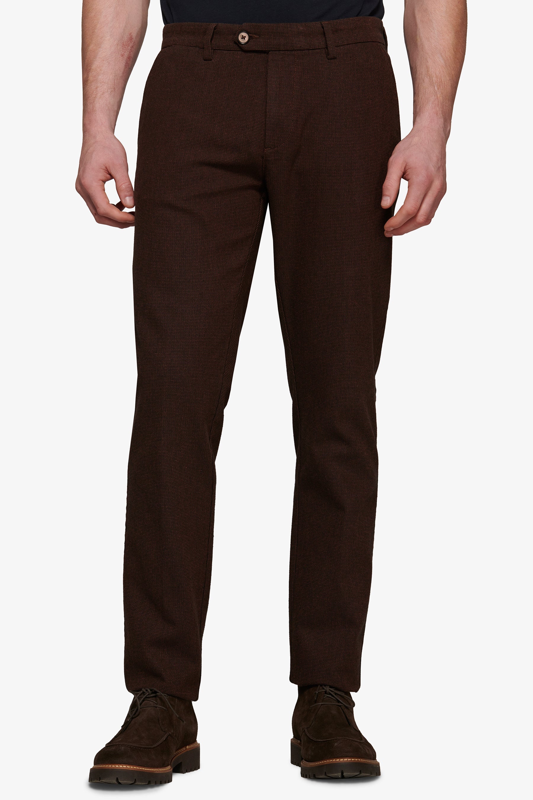 Pantaloni chino armaturato stretch biscotto-Dan John
