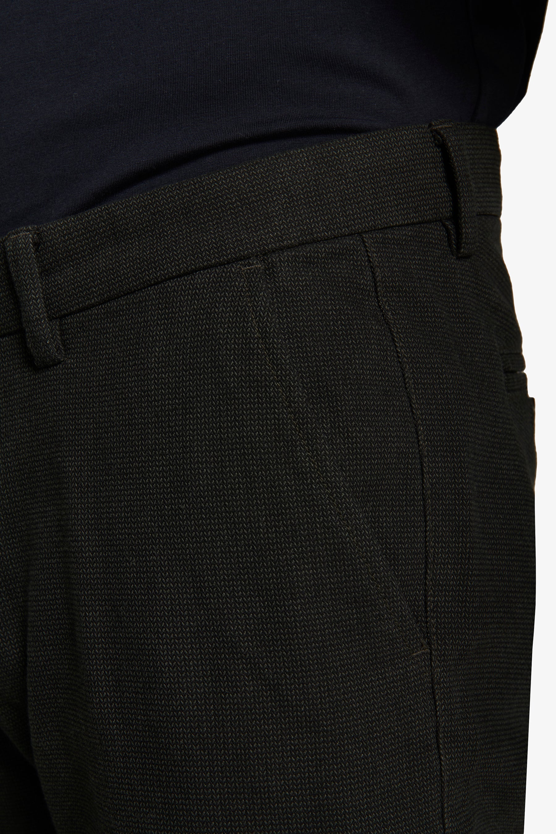 Pantaloni chino armaturato stretch verde-Dan John