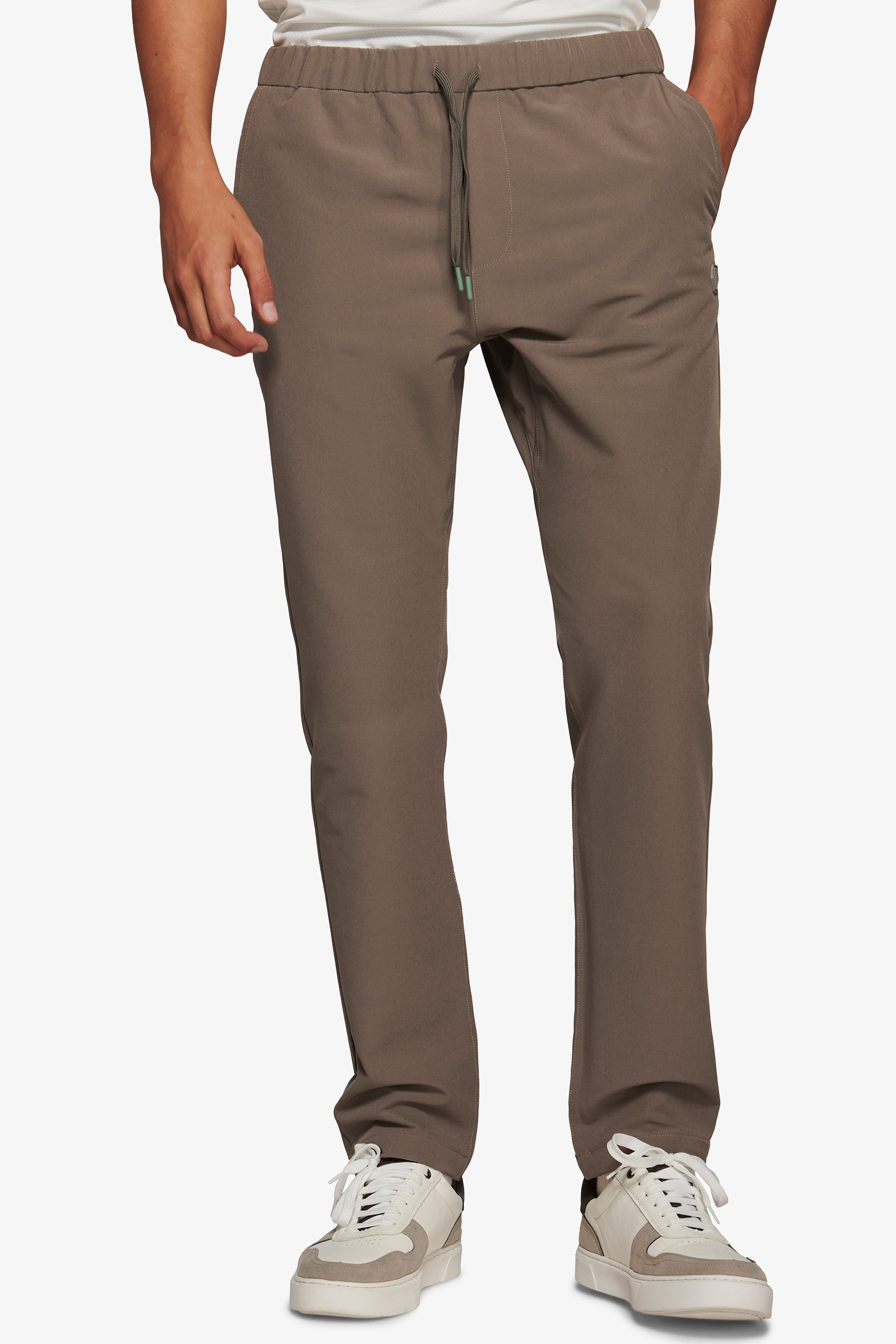Pantaloni chino tecnico DNJ fango-Dan John