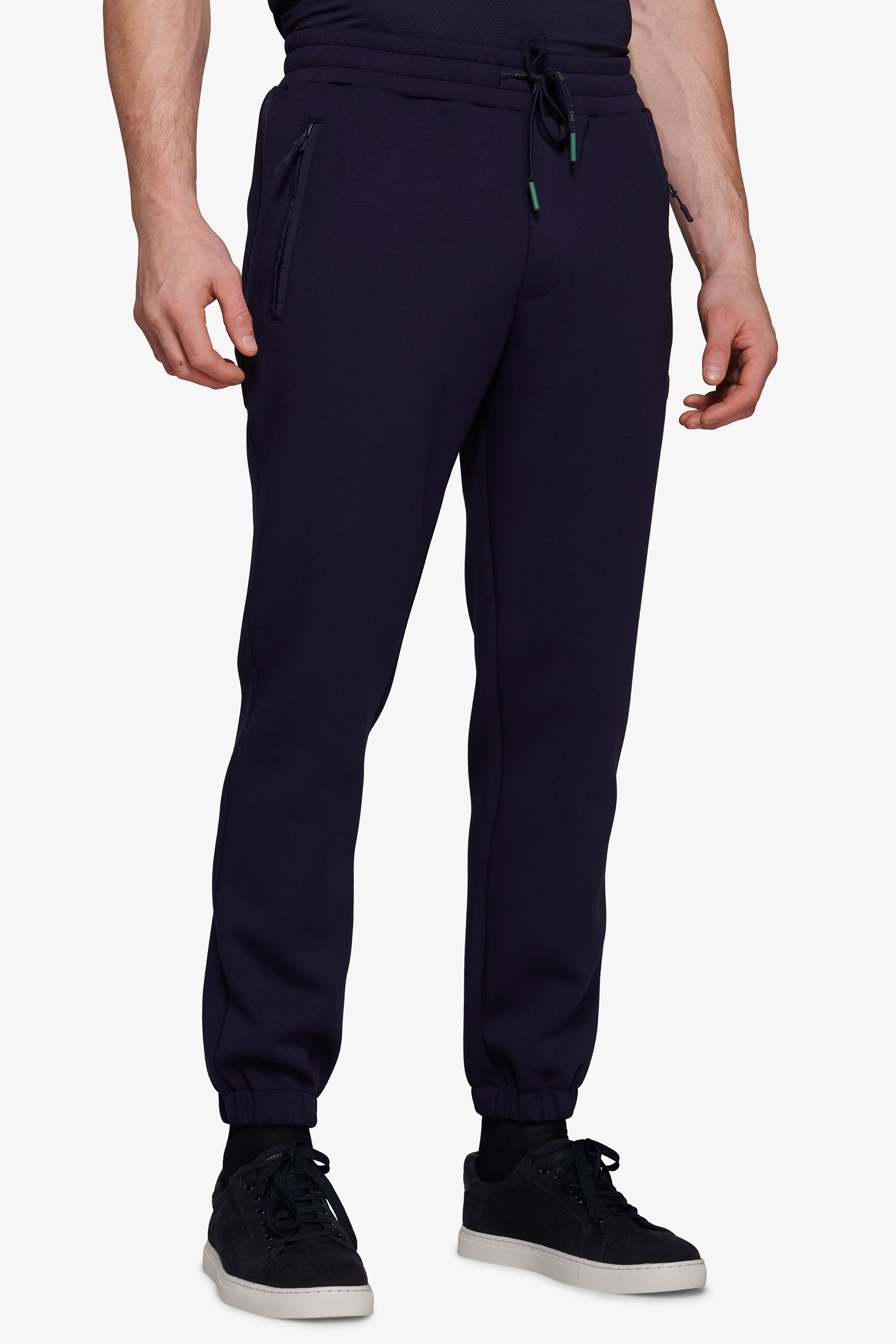 Pantaloni felpato DNJ blu-Dan John