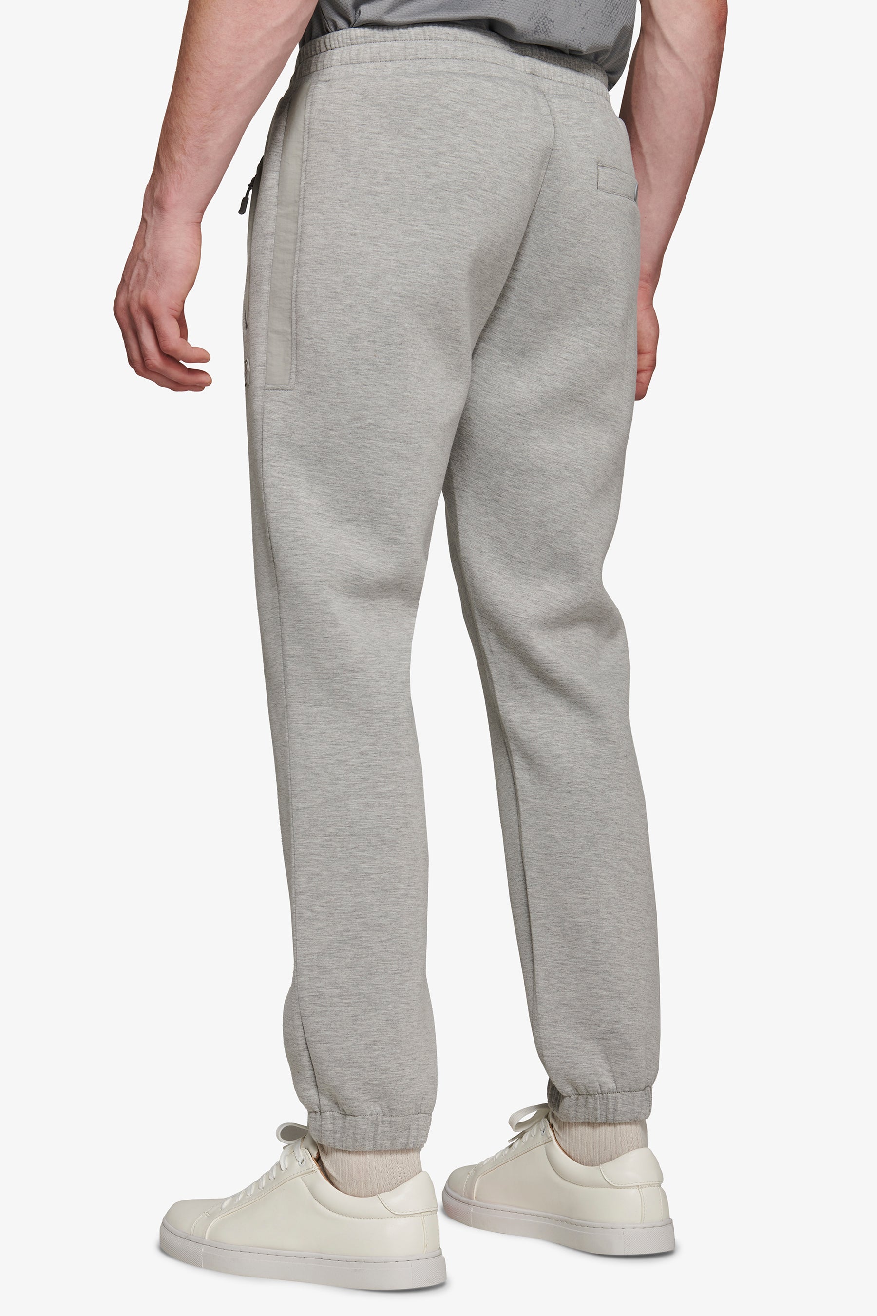 Pantaloni felpato DNJ grigio-Dan John