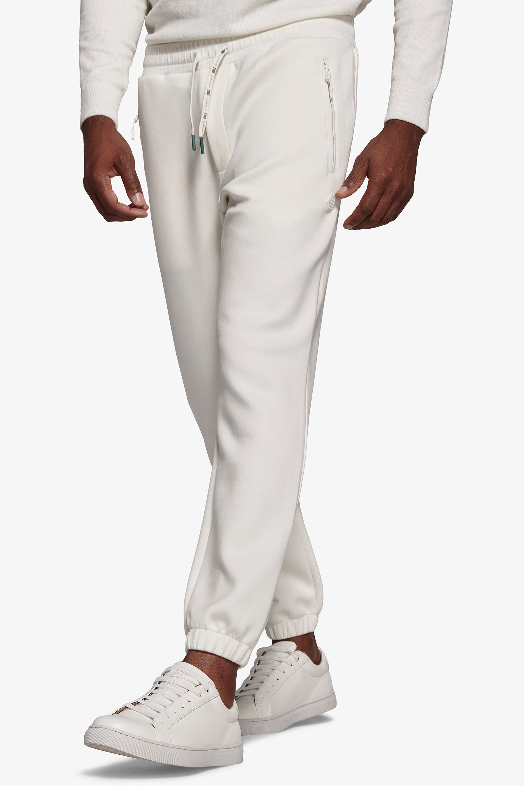 Pantalone felpato DNJ panna-Dan John