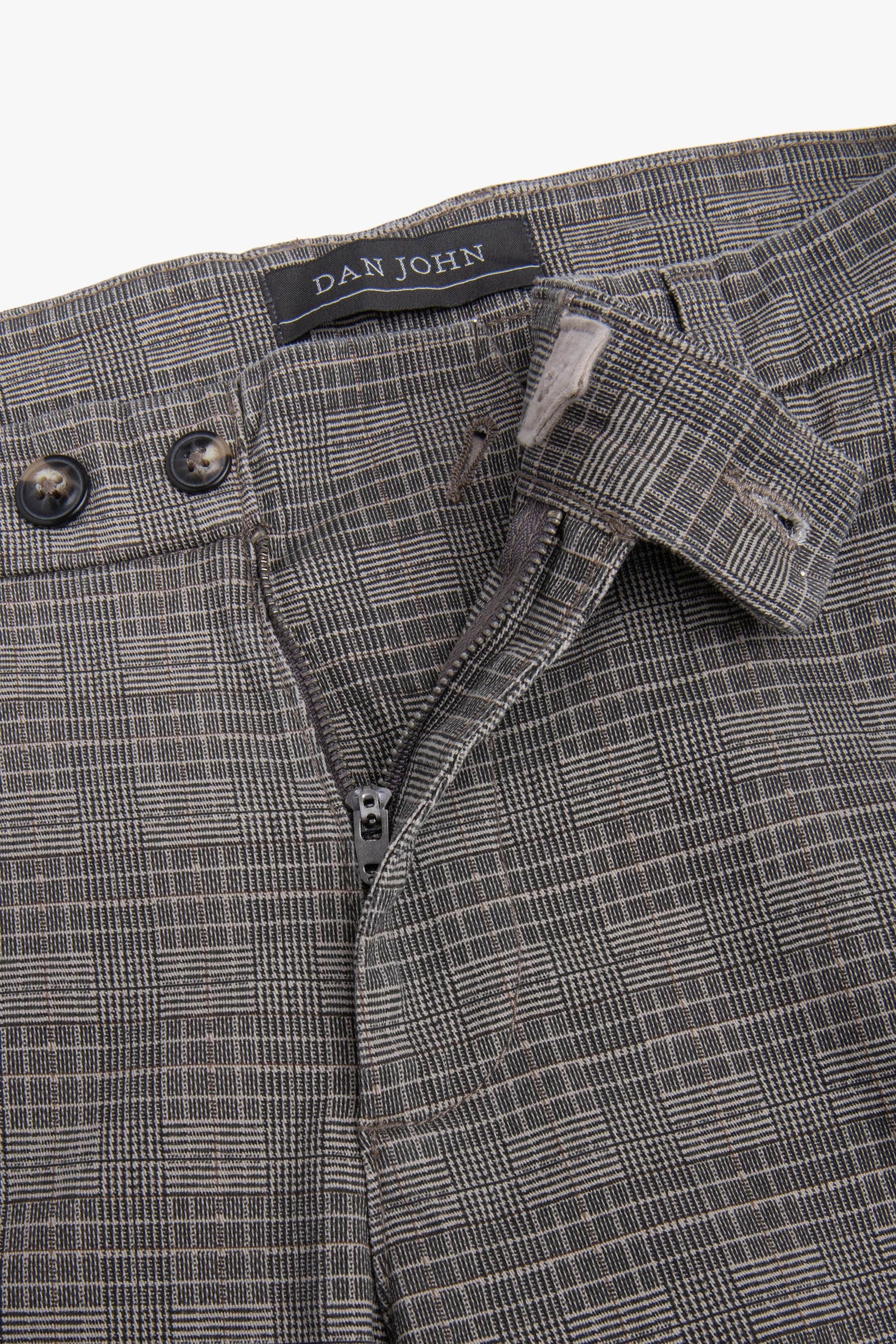 Pantalone principe di galles tinto capo beige-Dan John