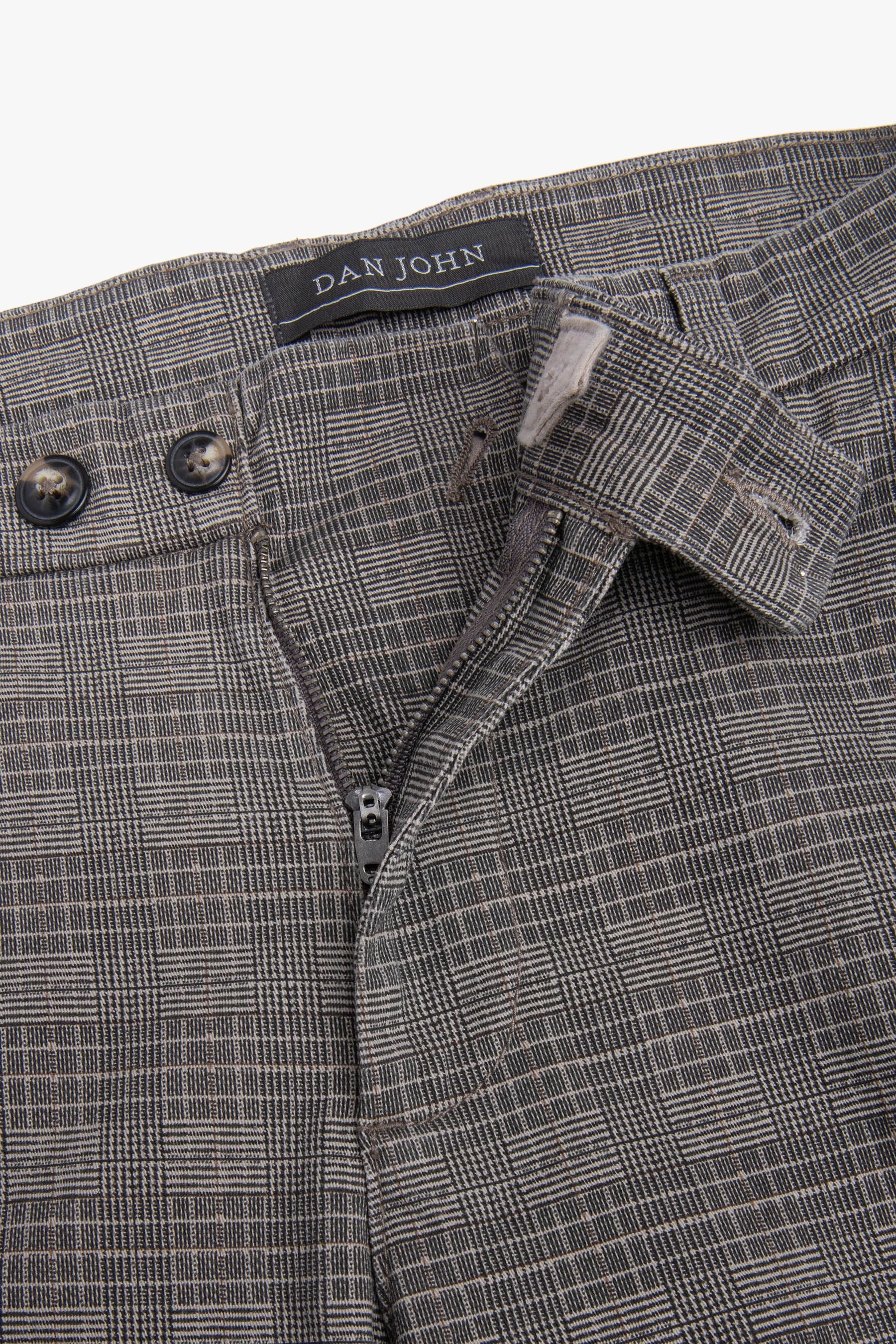 Pantalone principe di galles tinto capo beige-Dan John