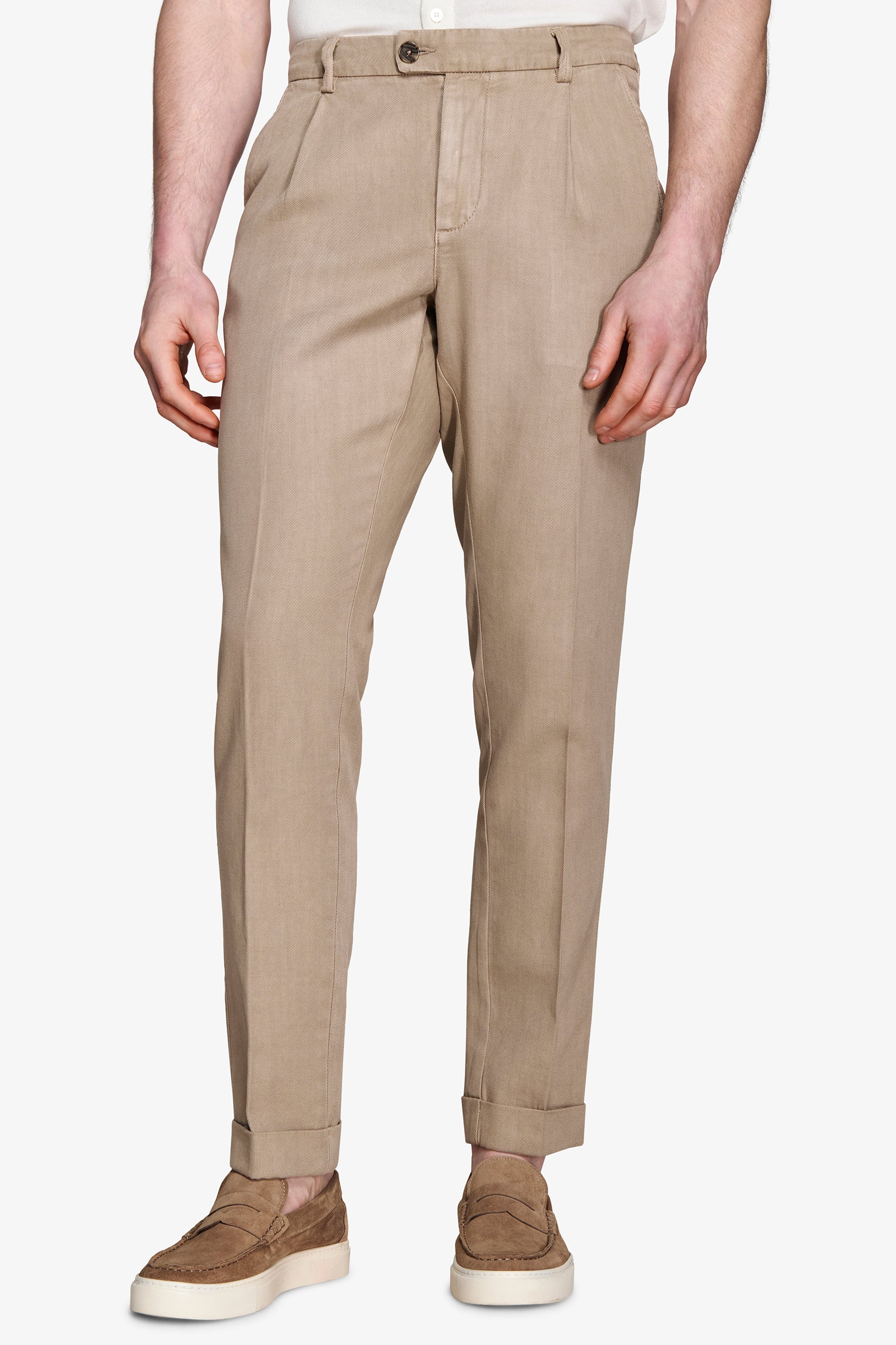 Pantaloni cavalry tortora-Dan John