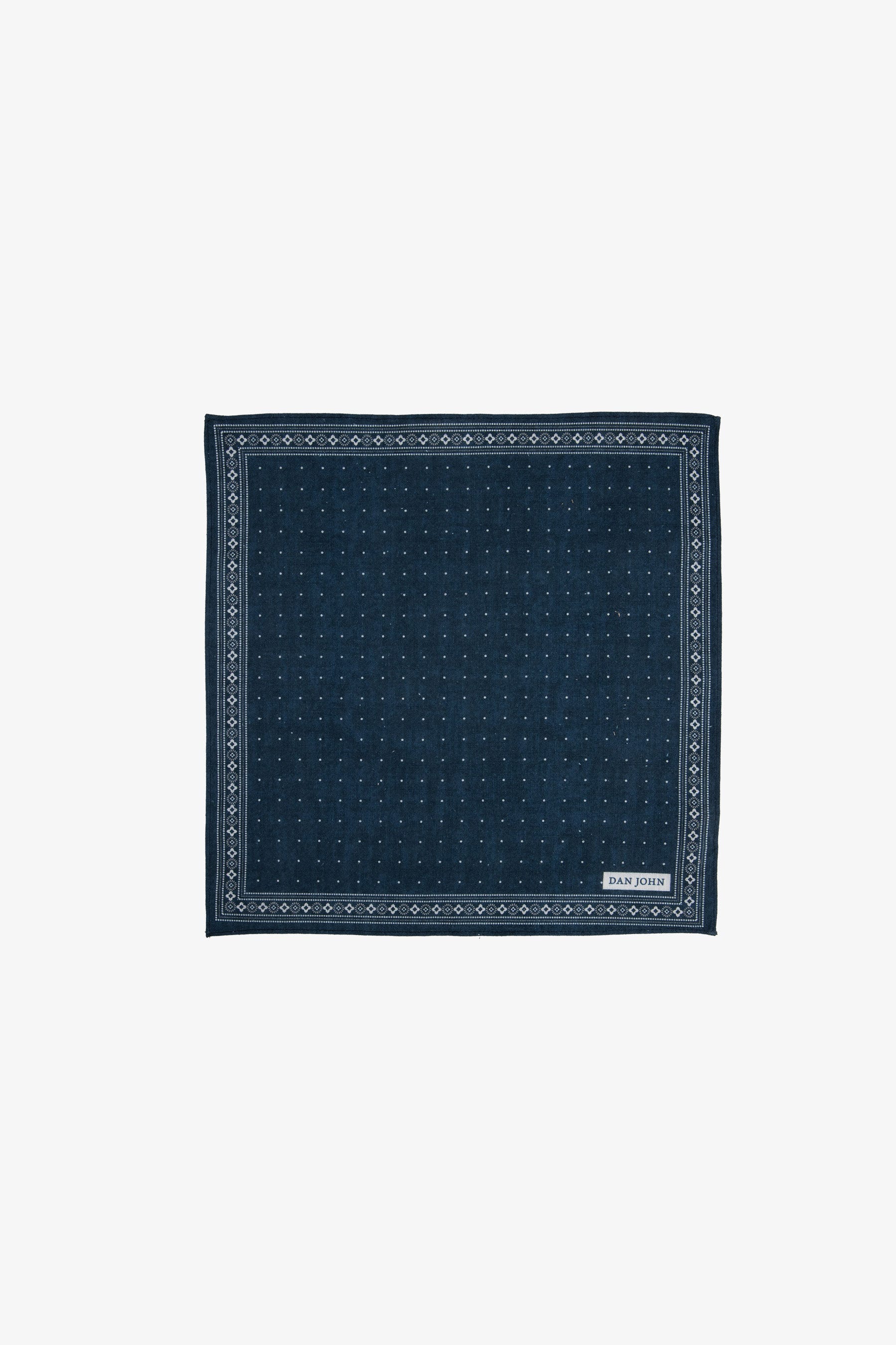 Pochette a pois blu-Dan John