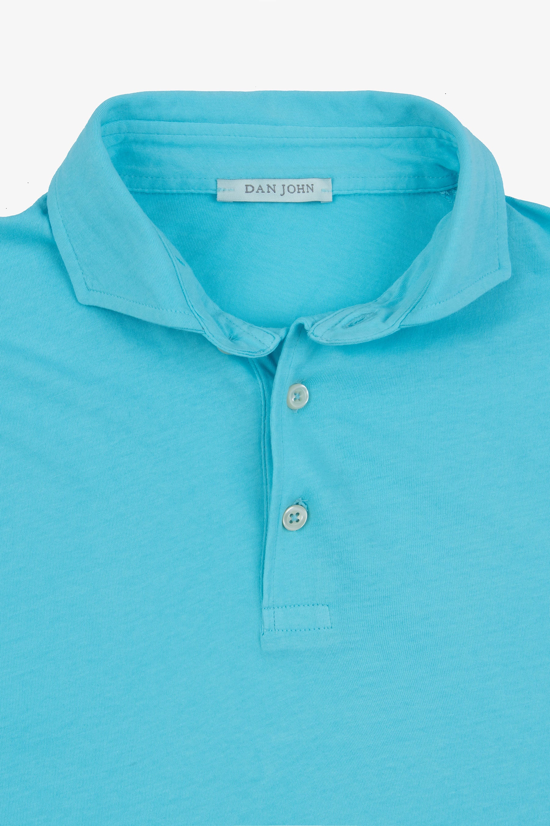 Polo in jersey turchese-Dan John