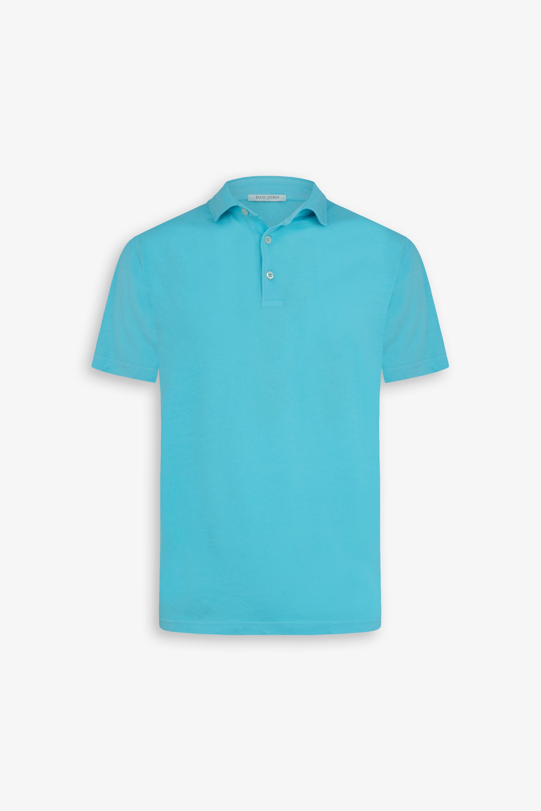 Polo in jersey turchese-Dan John