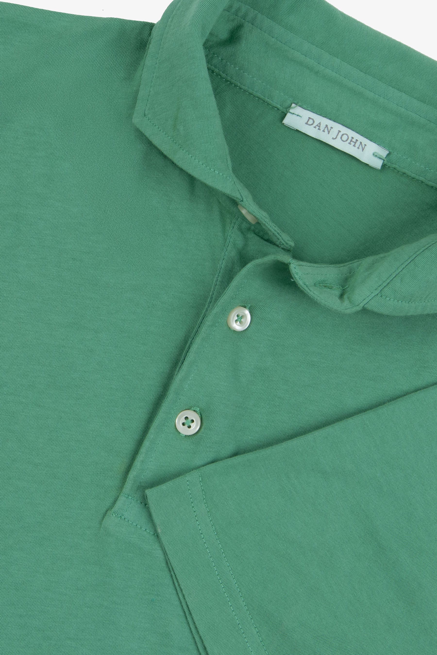 Polo in jersey verde-Dan John