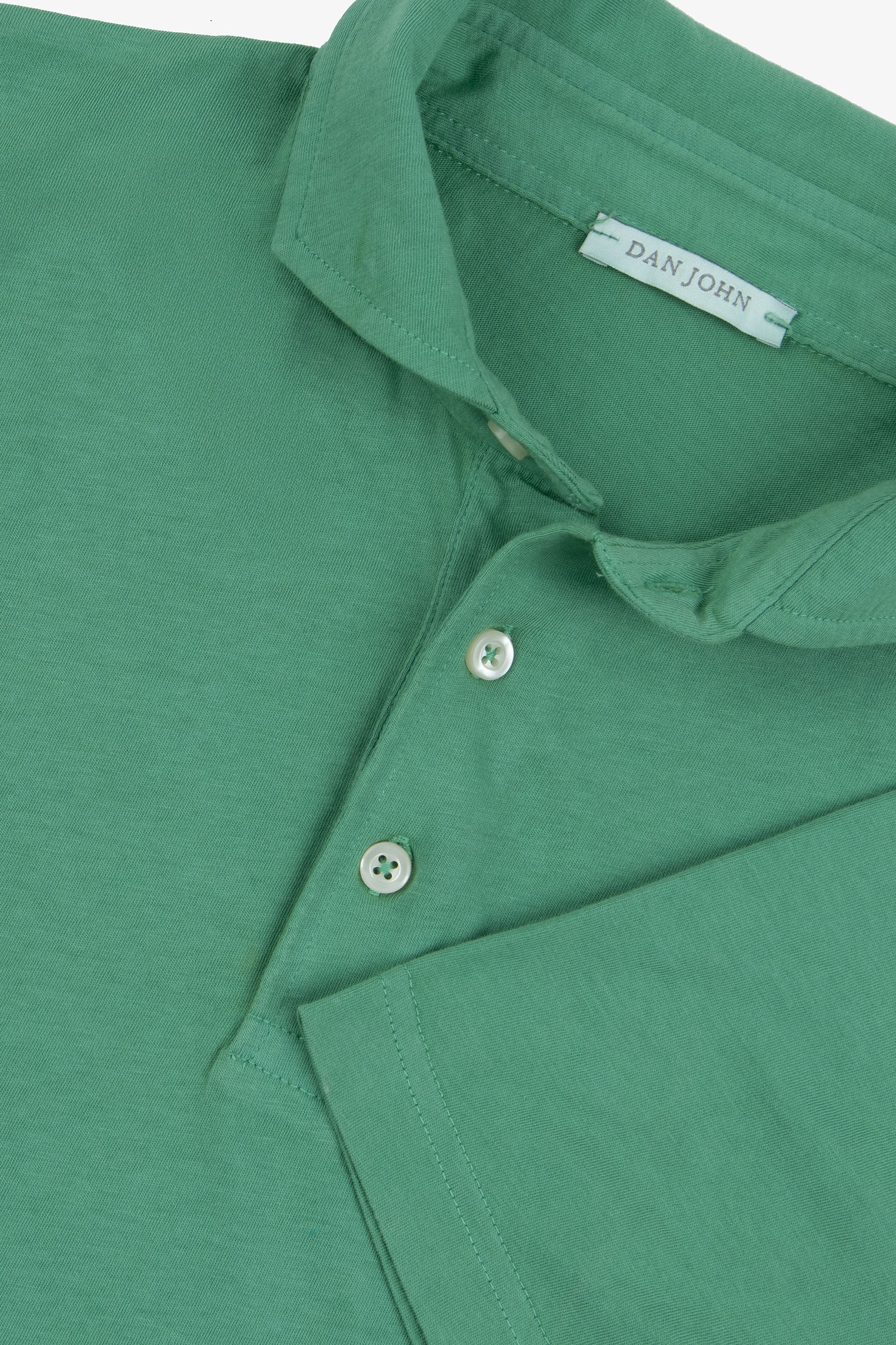 Polo in jersey verde-Dan John
