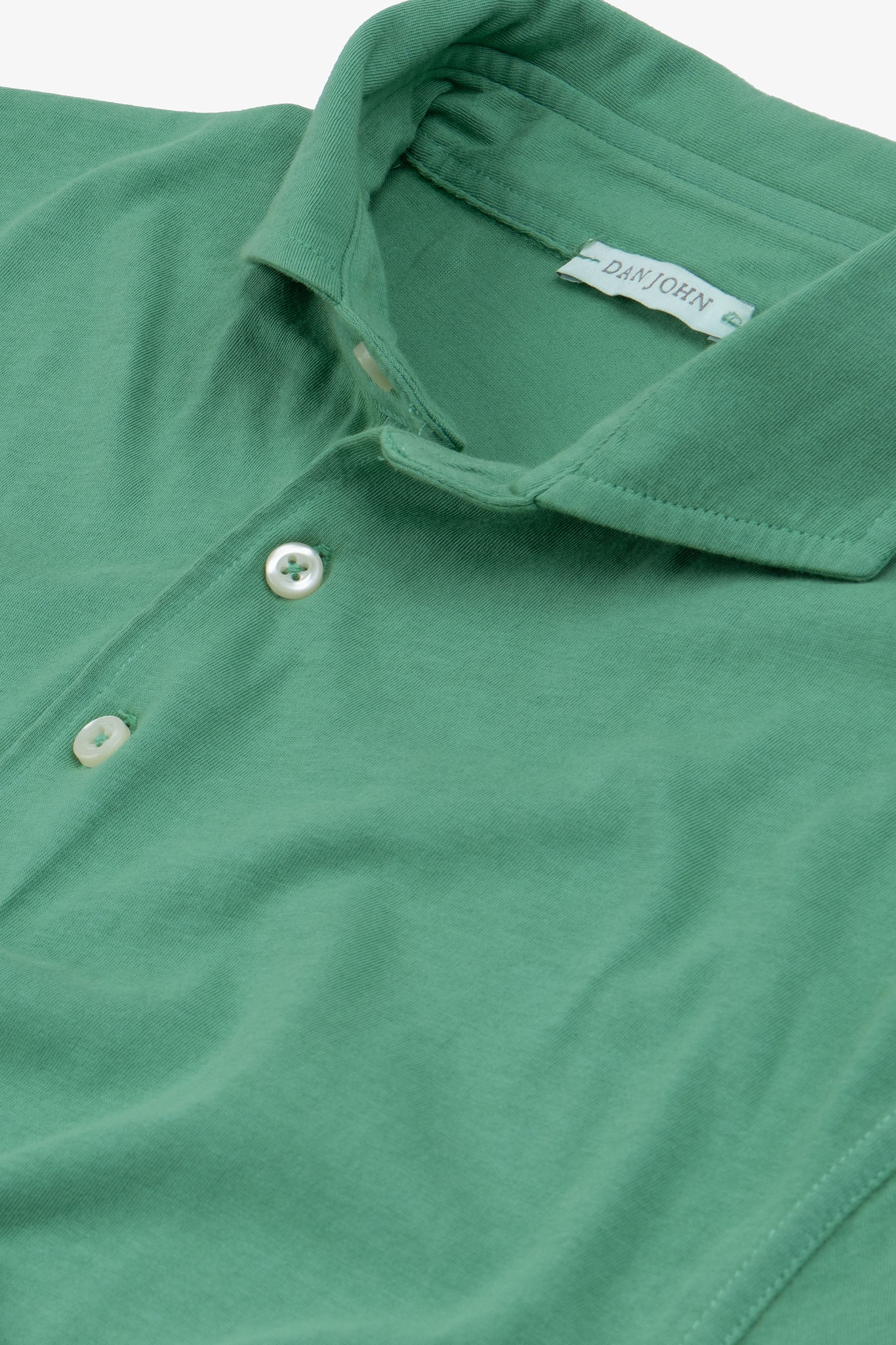 Polo in jersey verde-Dan John