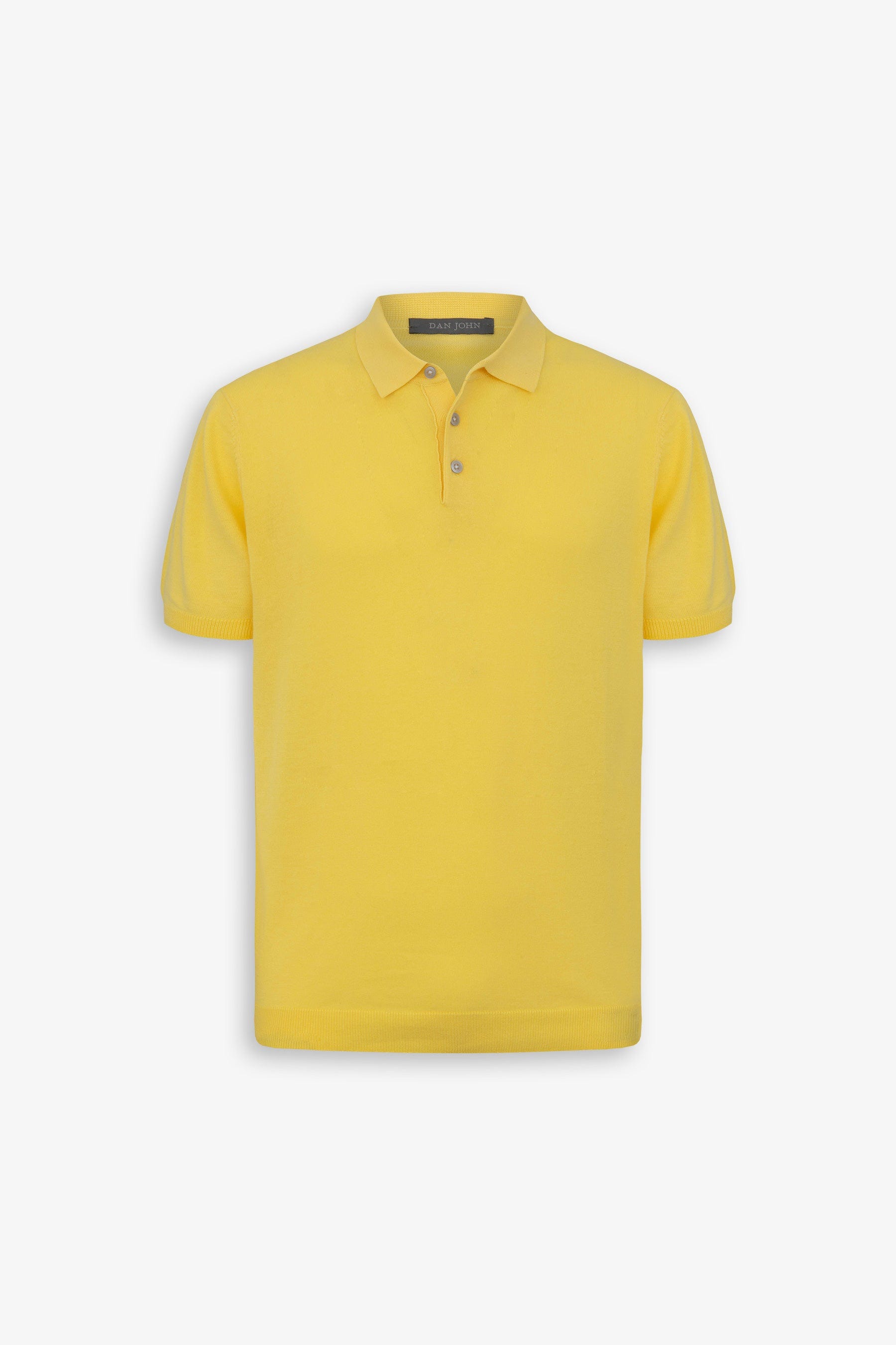 Polo in maglia gialla-Dan John