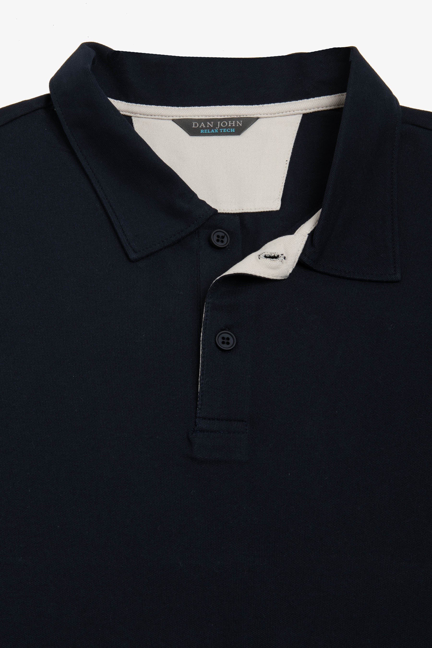 Polo relax tech blu-Dan John