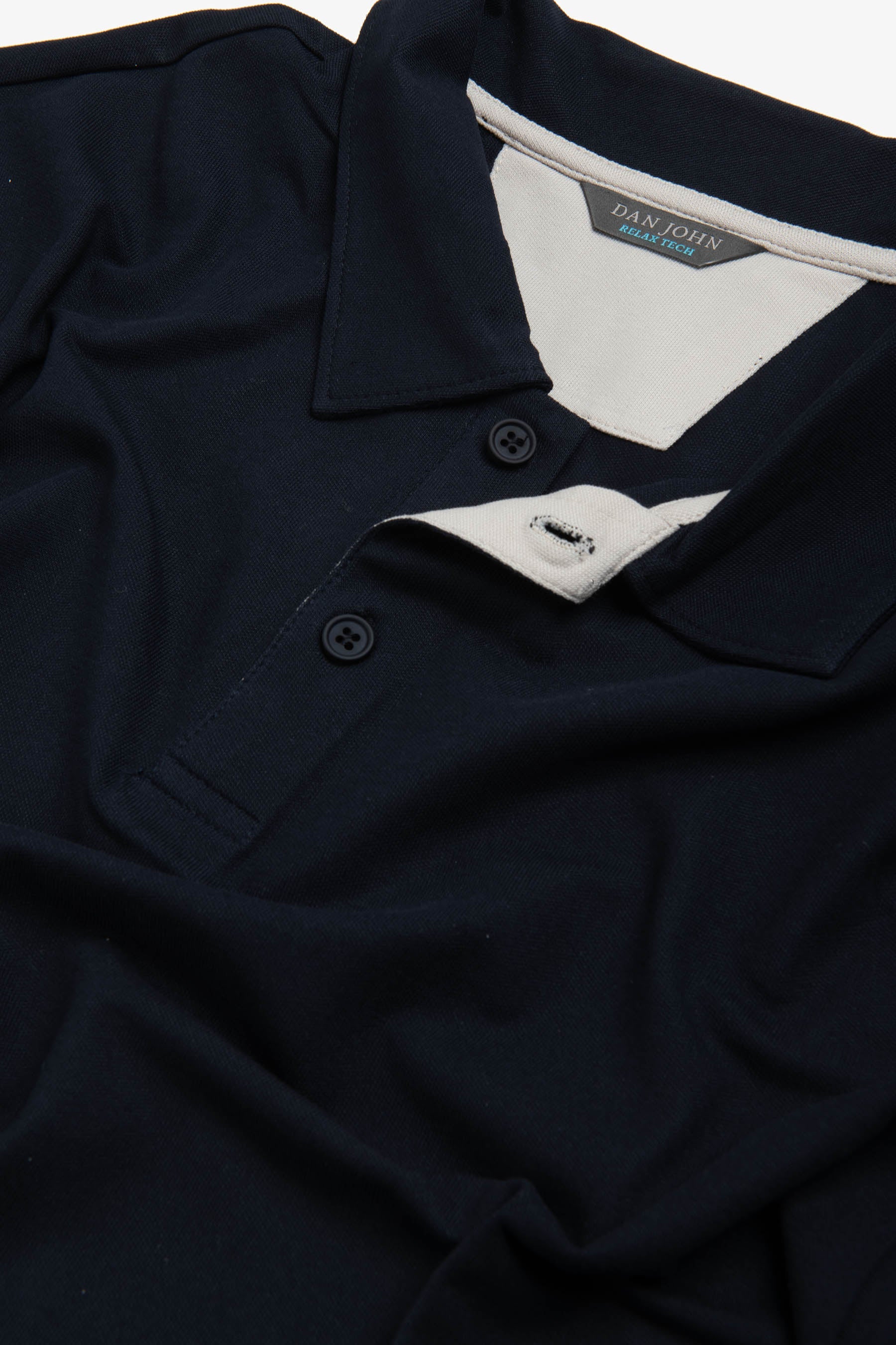 Polo relax tech blu-Dan John