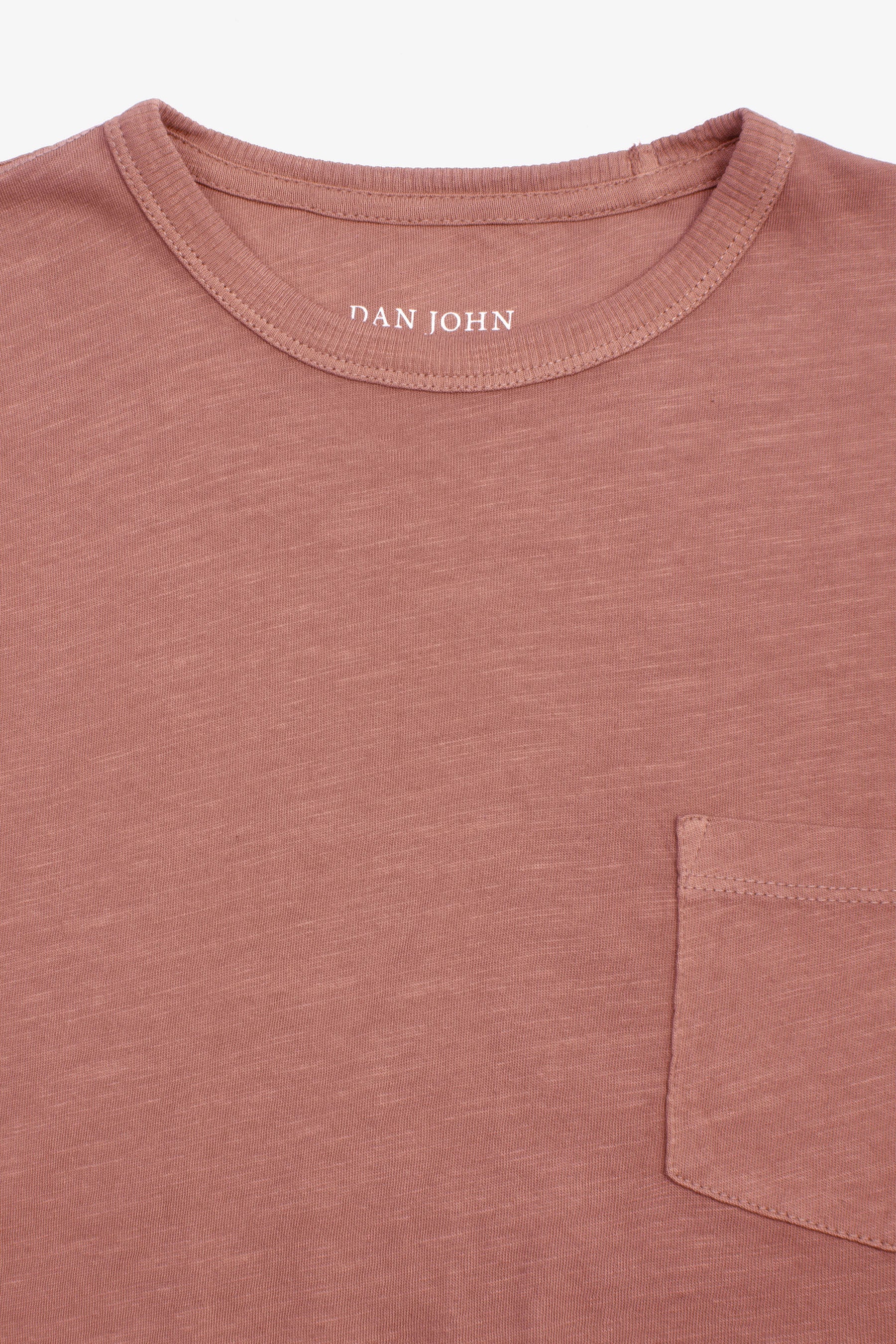 T-shirt girocollo con taschino cipolla-Dan John