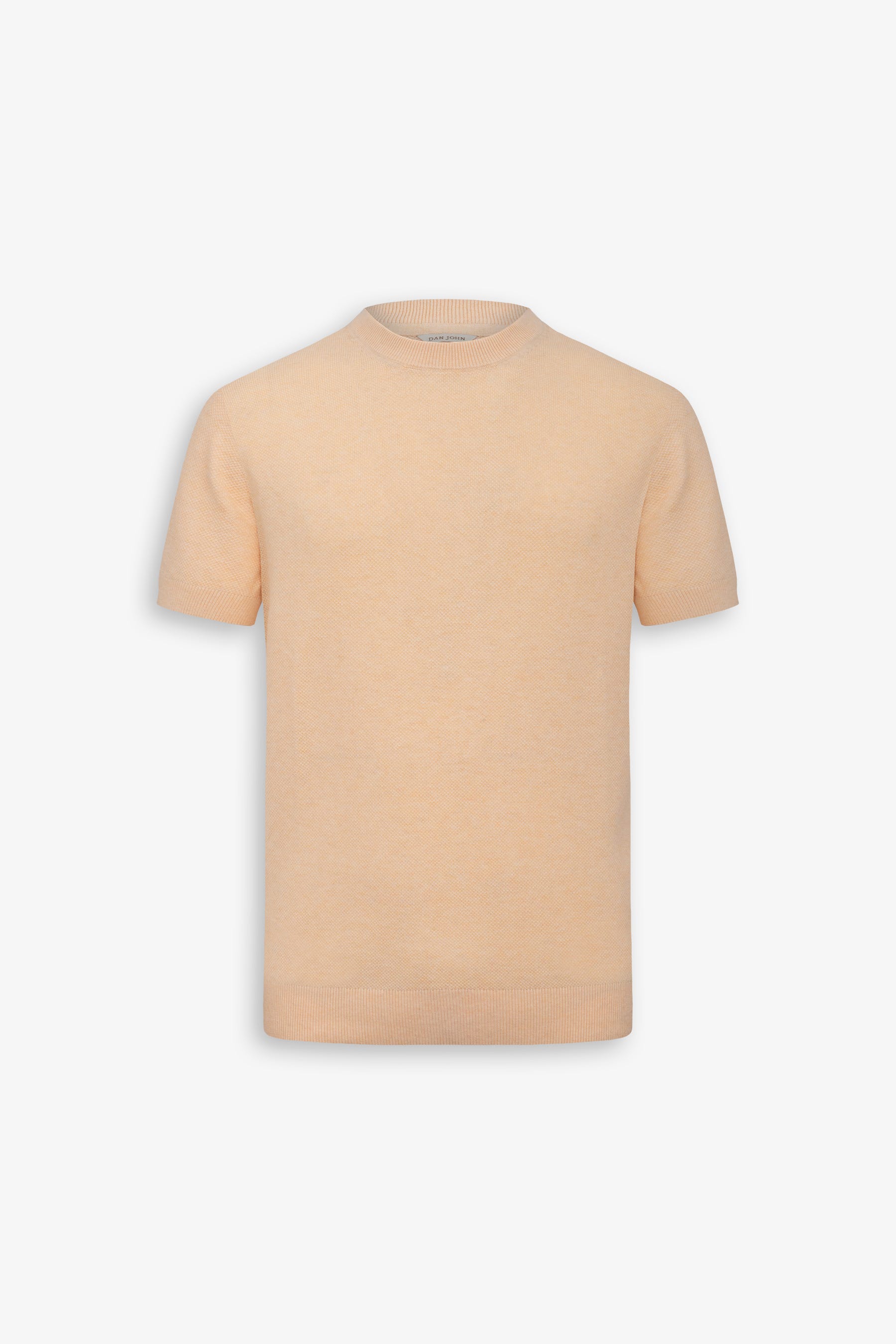 T-shirt in maglia armaturata pesca-Dan John