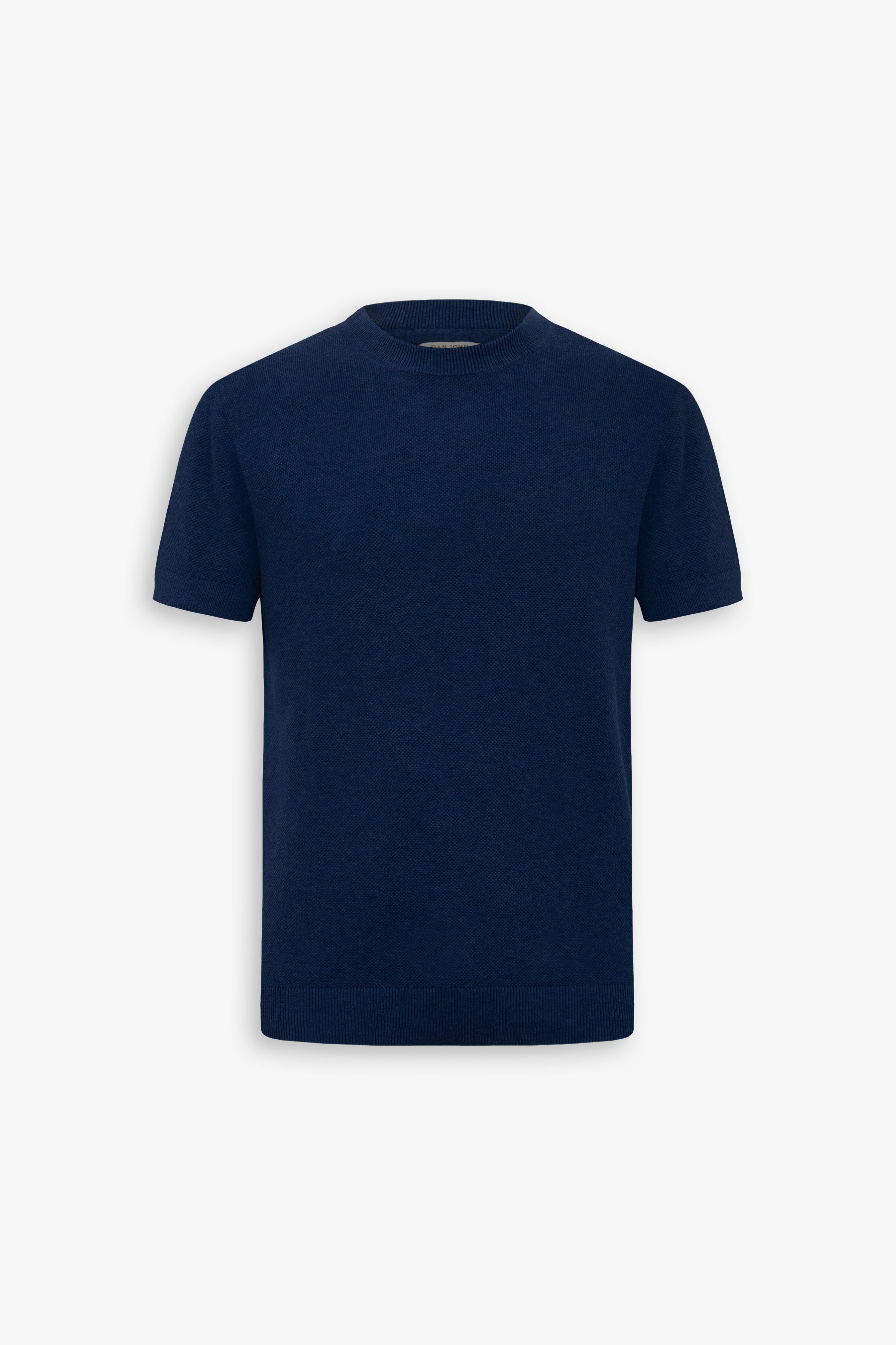 T-shirt in maglia armaturata royal-Dan John