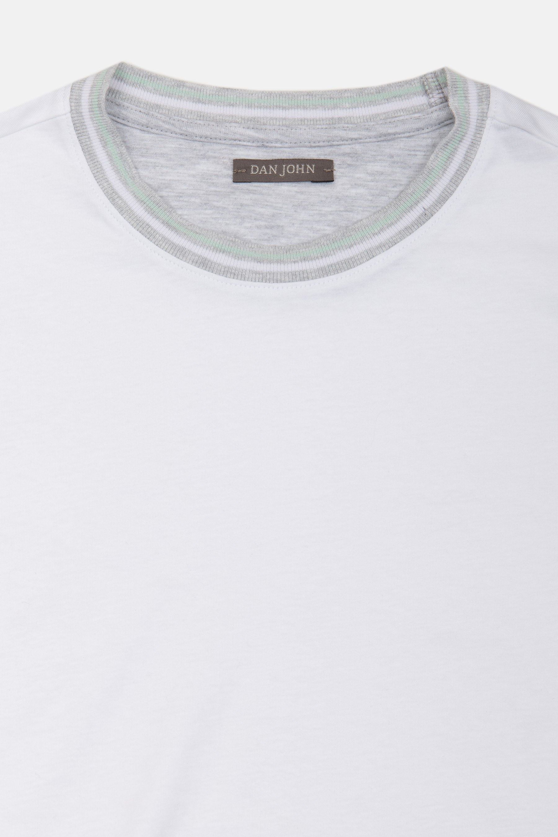 T-shirt jersey bianca-Dan John
