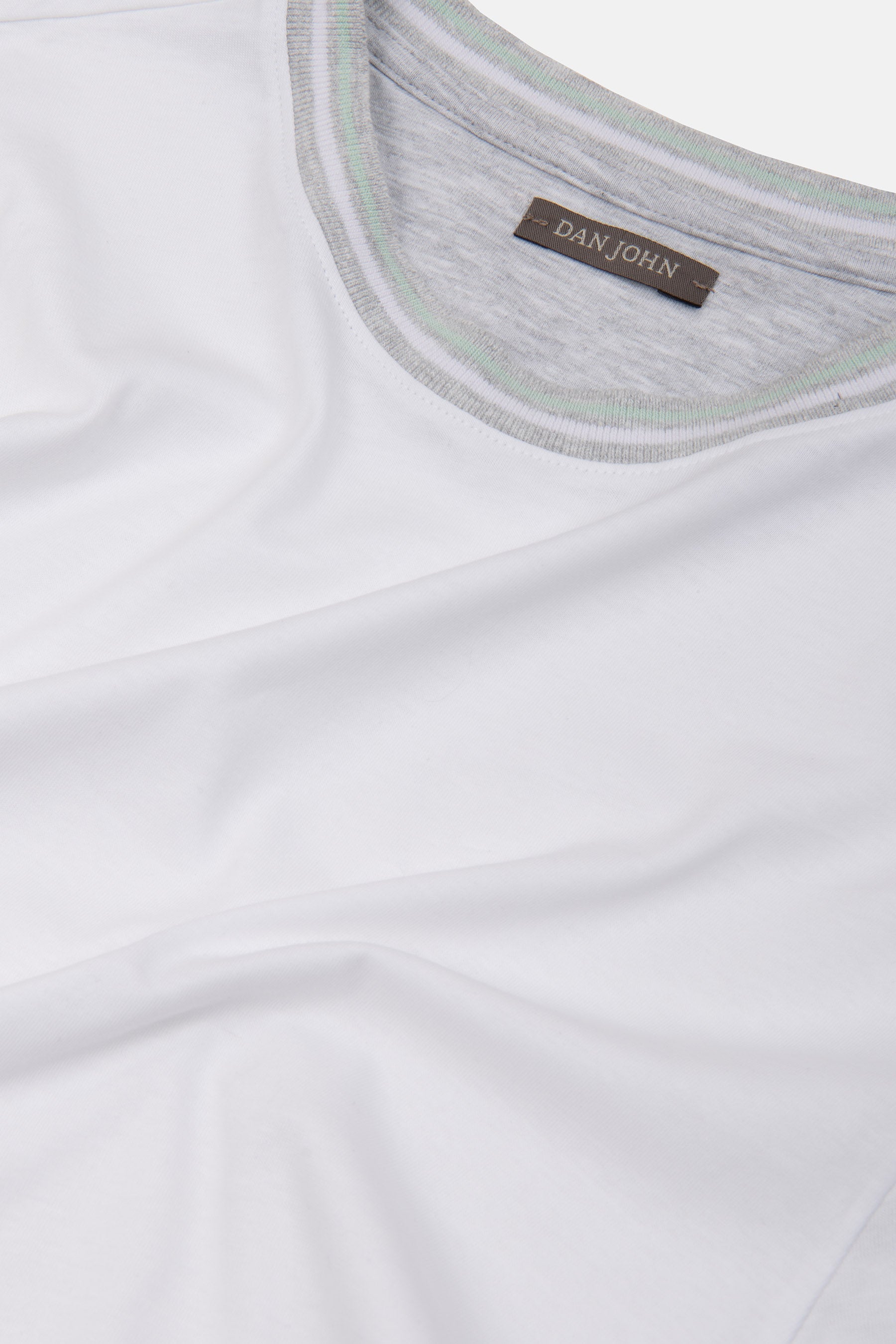T-shirt jersey bianca-Dan John