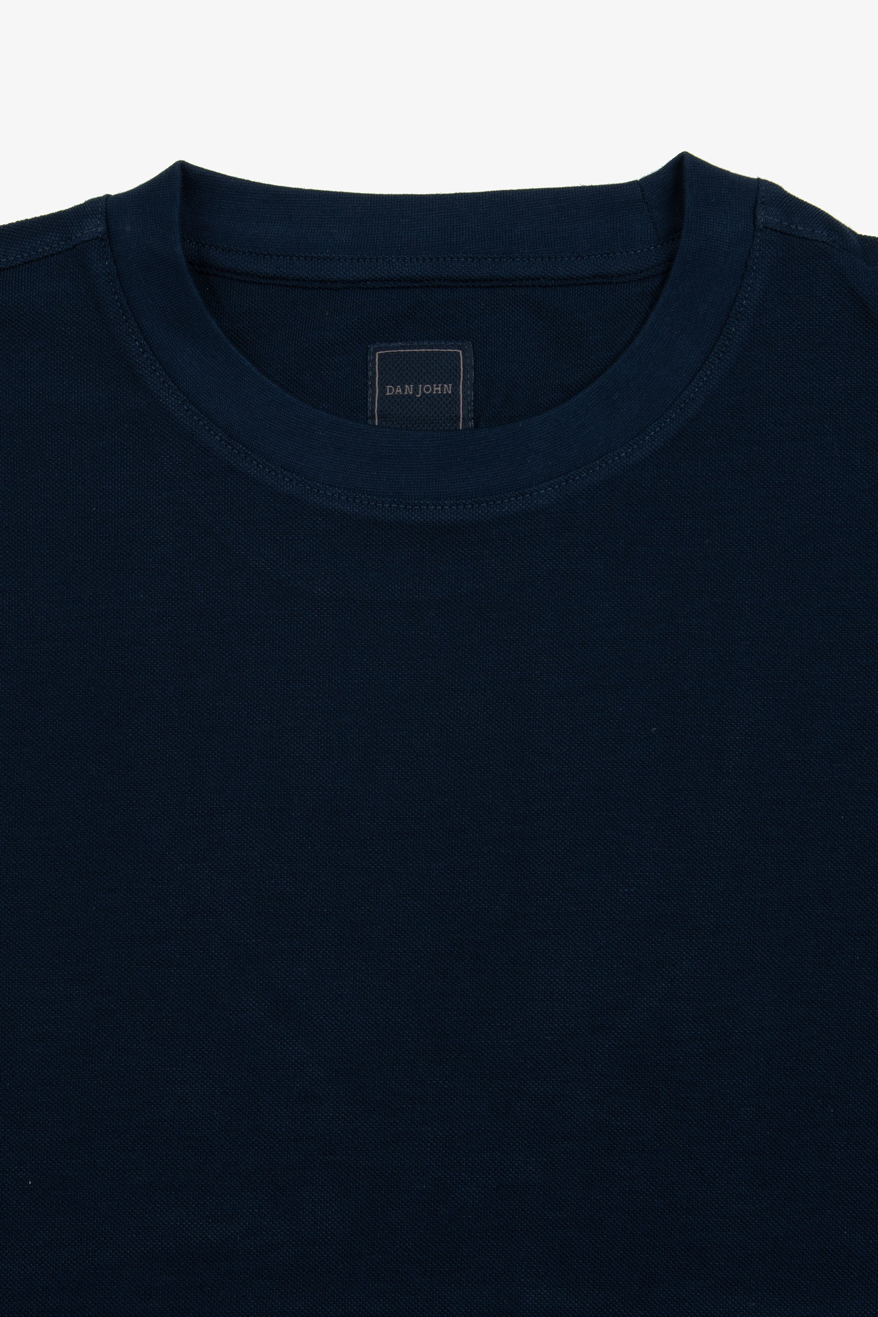 T-shirt piquet navy-Dan John