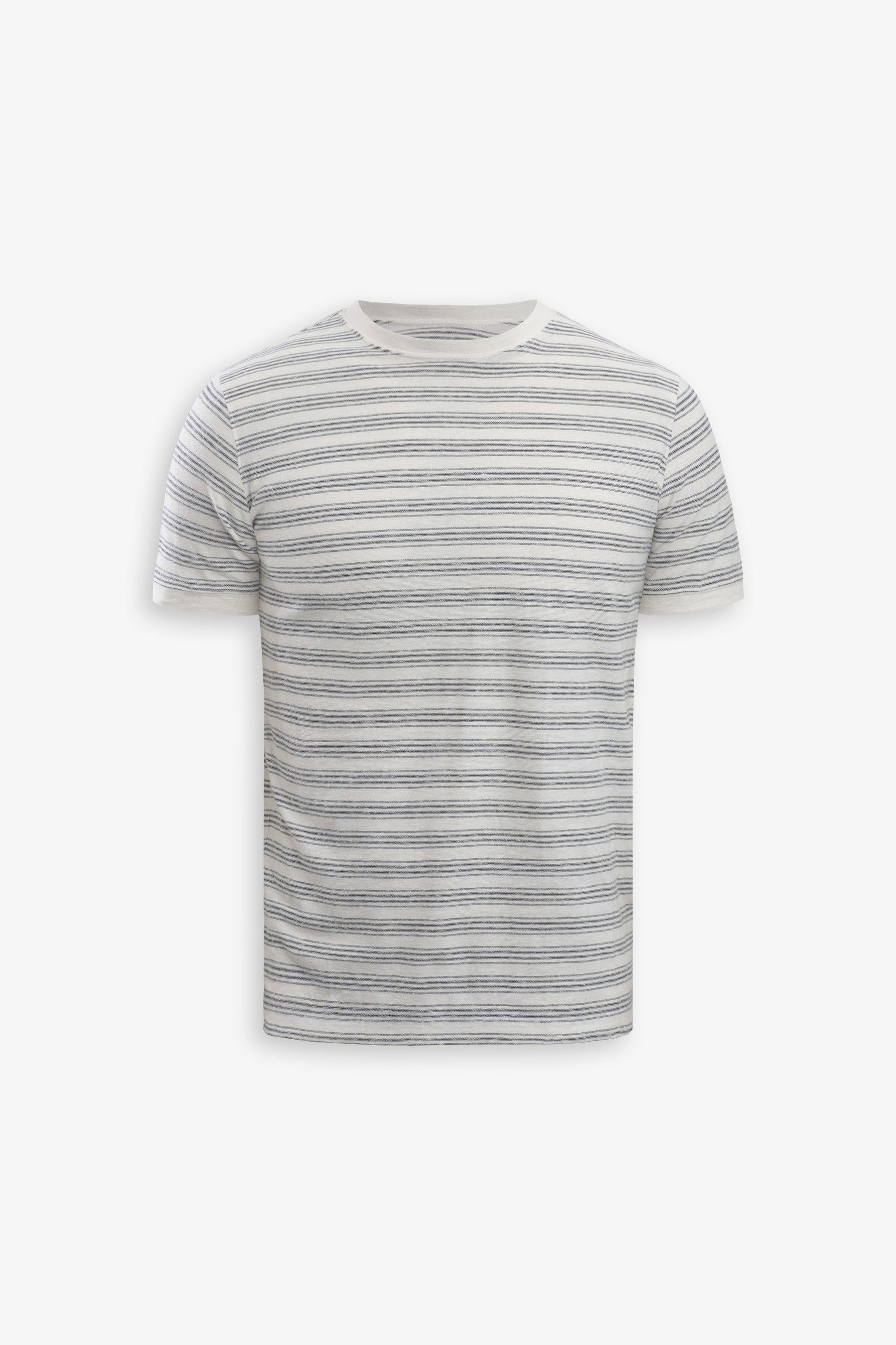 T-shirt righe fine navy-Dan John