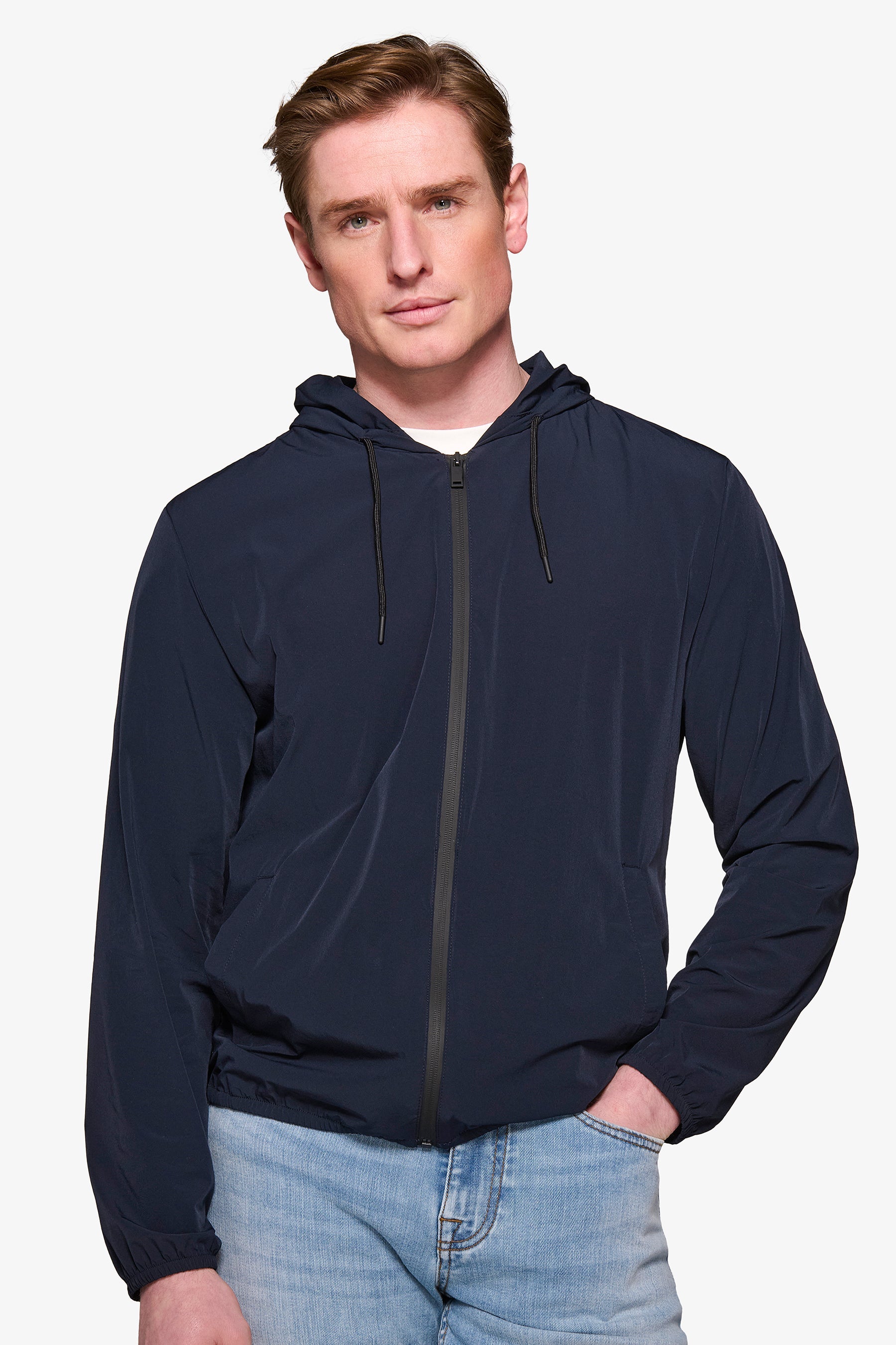 Wind jacket relax tech blu-Dan John