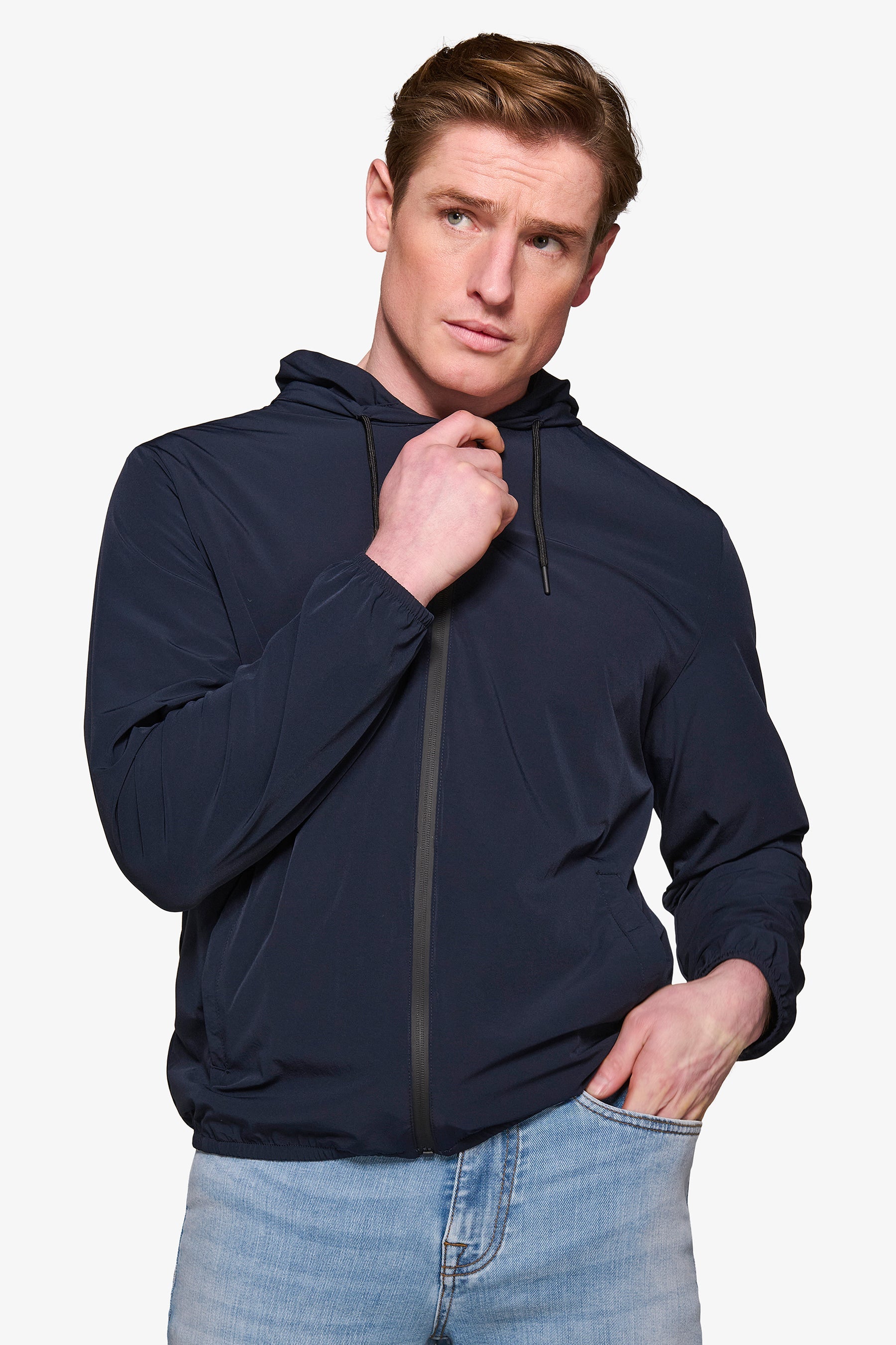 Wind jacket relax tech blu-Dan John