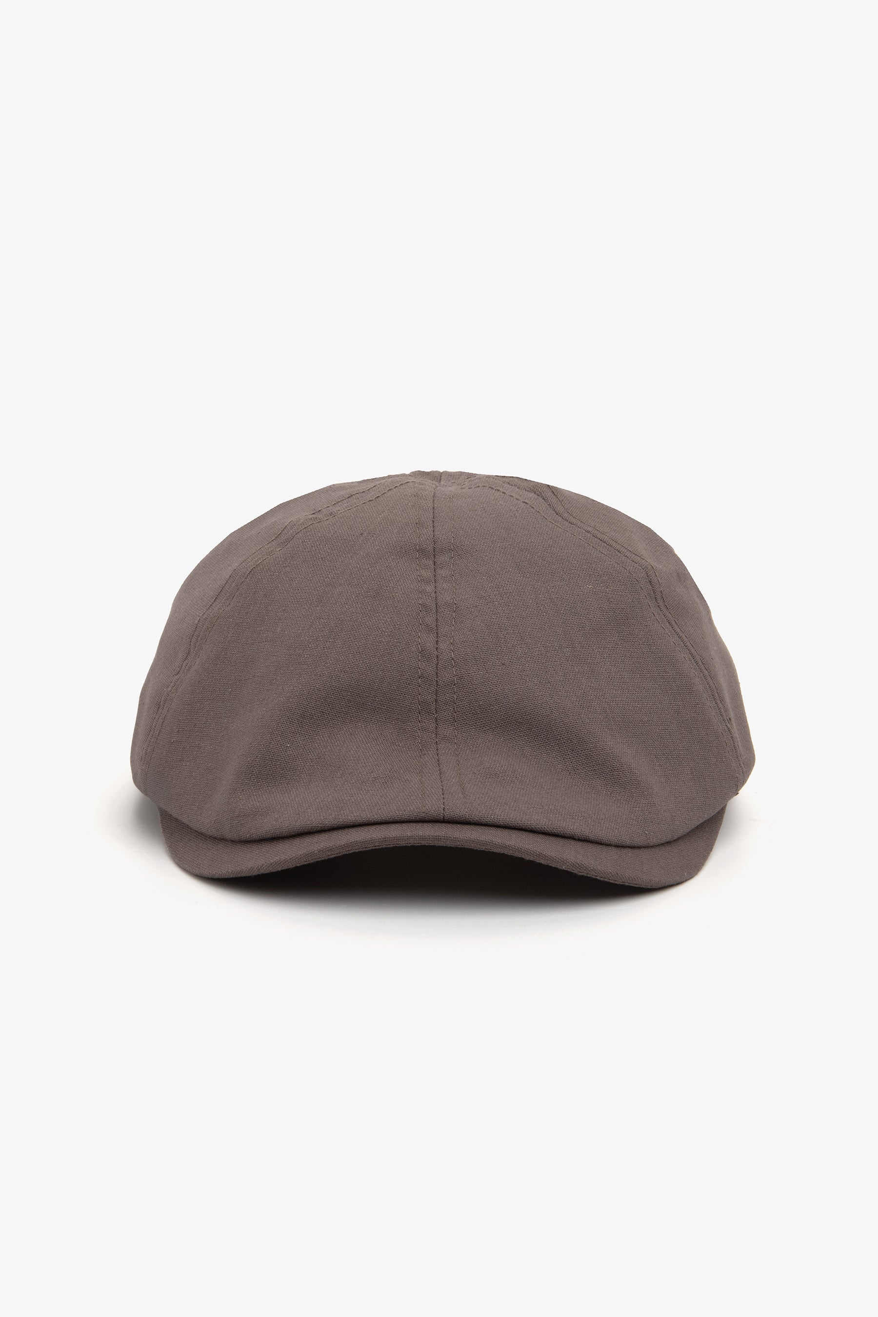 Casquette plate gris souris en polylin