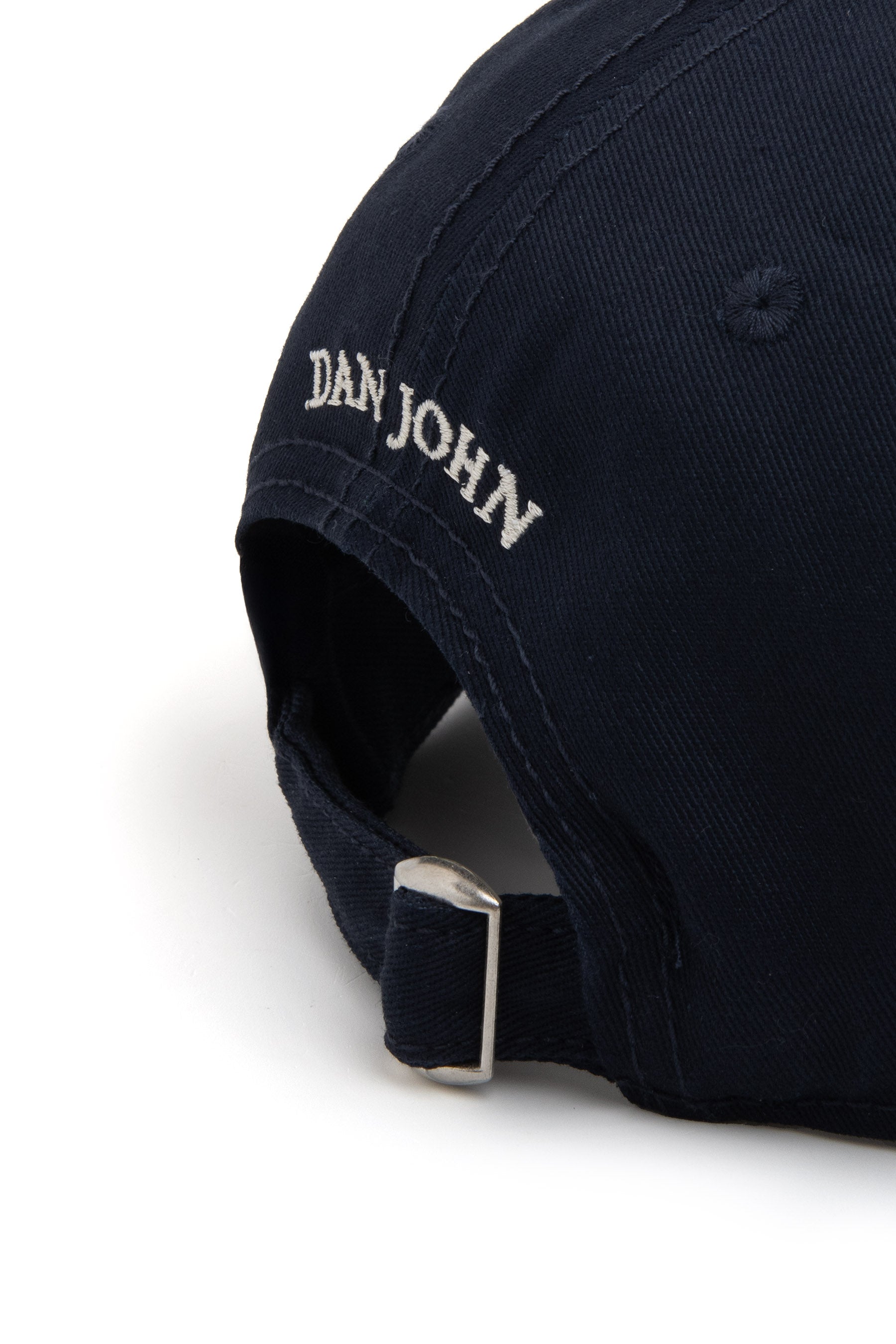 Casquette à visière bleue avec logo