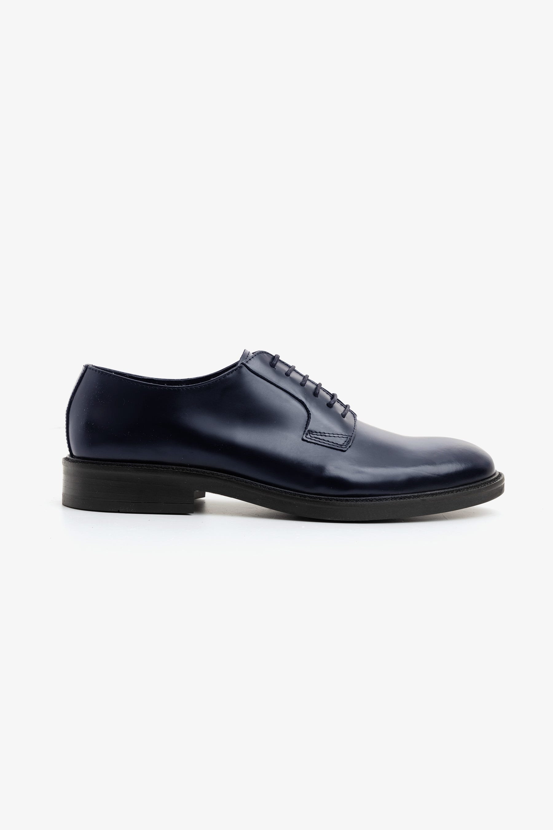 Chaussures derby bleues classiques