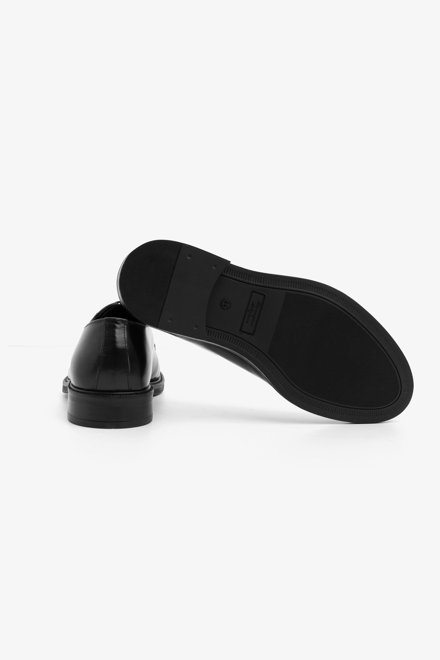 Black classic Derby shoes