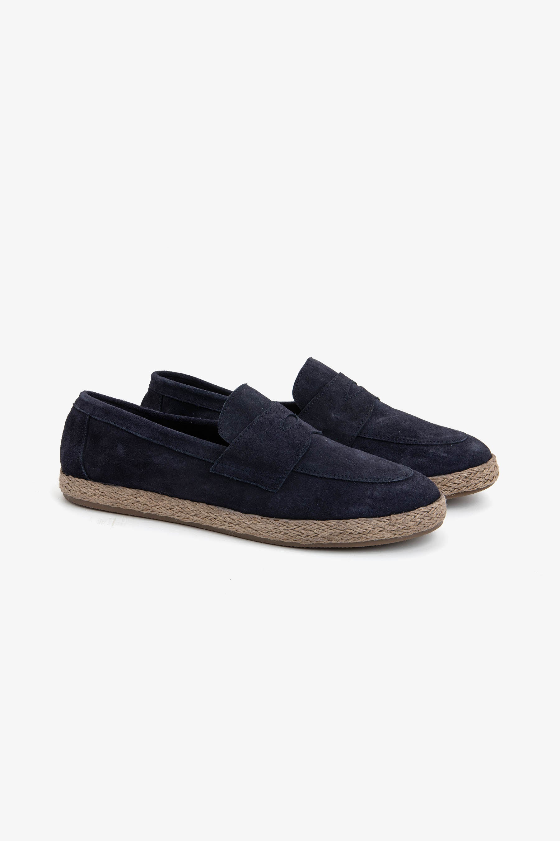 Penny loafer bleu foncé