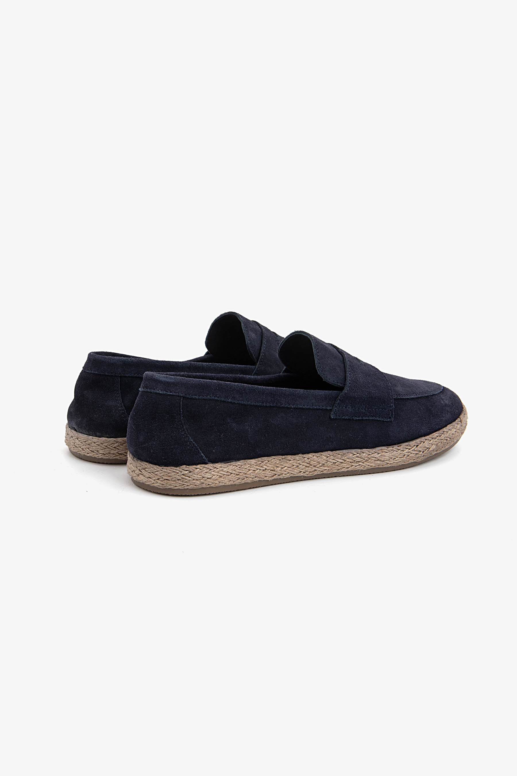 Mocasín antifaz azul marino