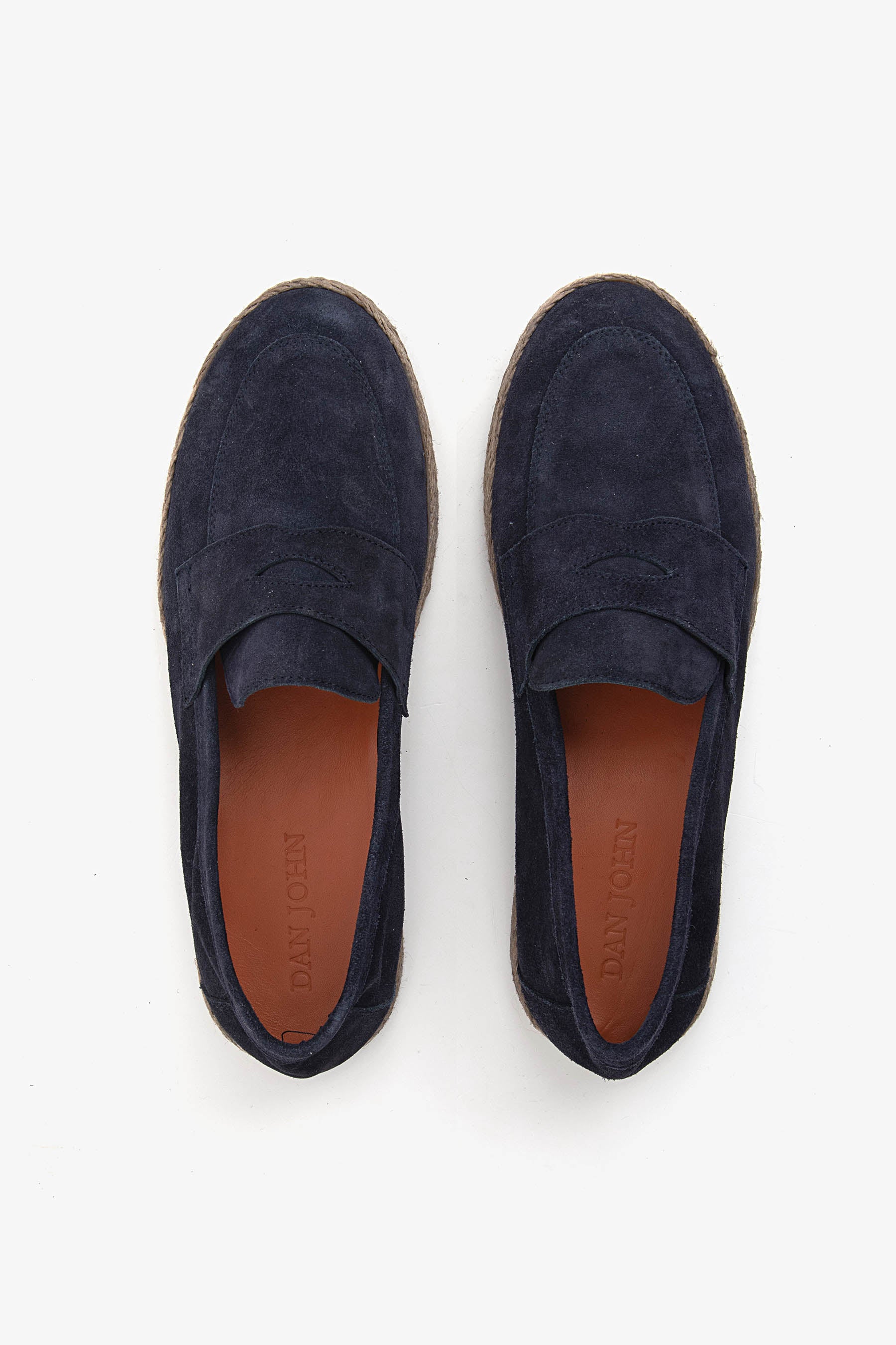 Mocasín antifaz azul marino