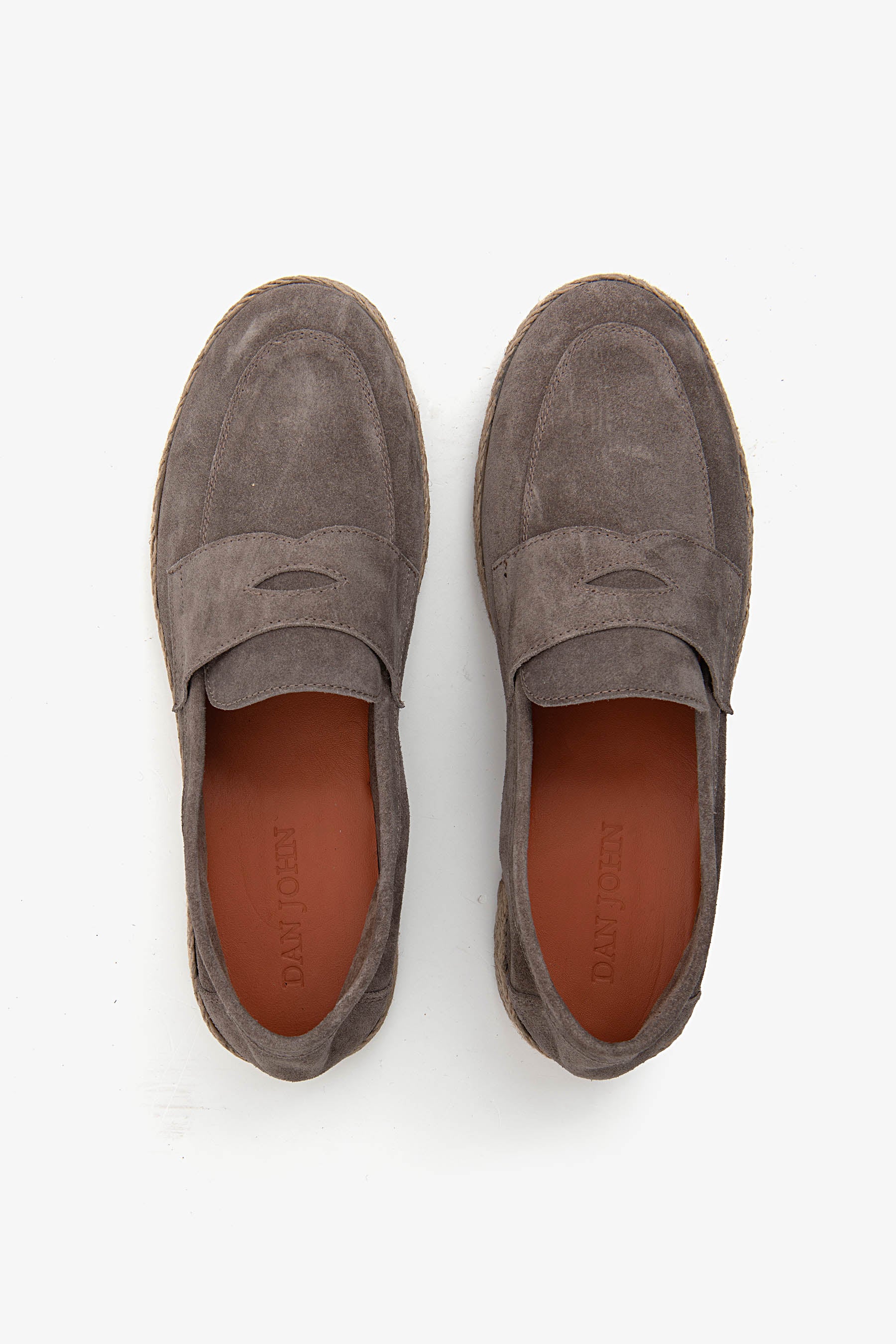 Mocassino bocca di leone tortora-Dan John