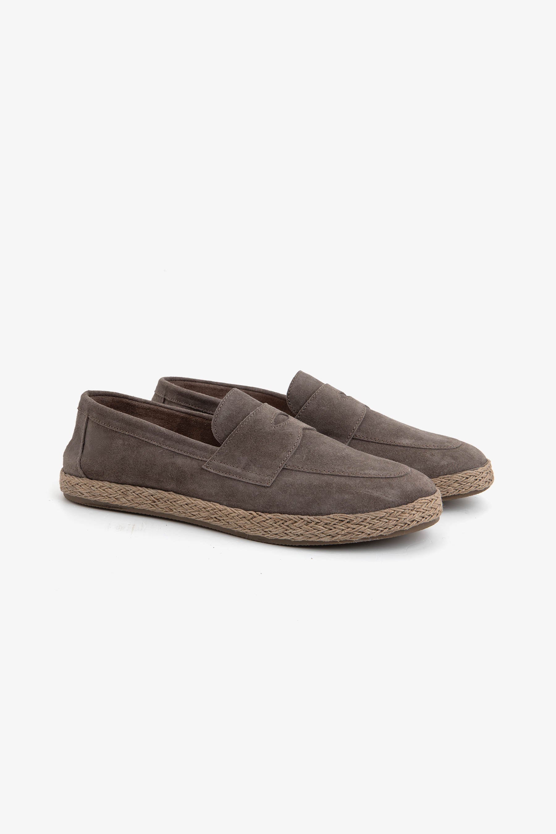 Penny loafer gris souris