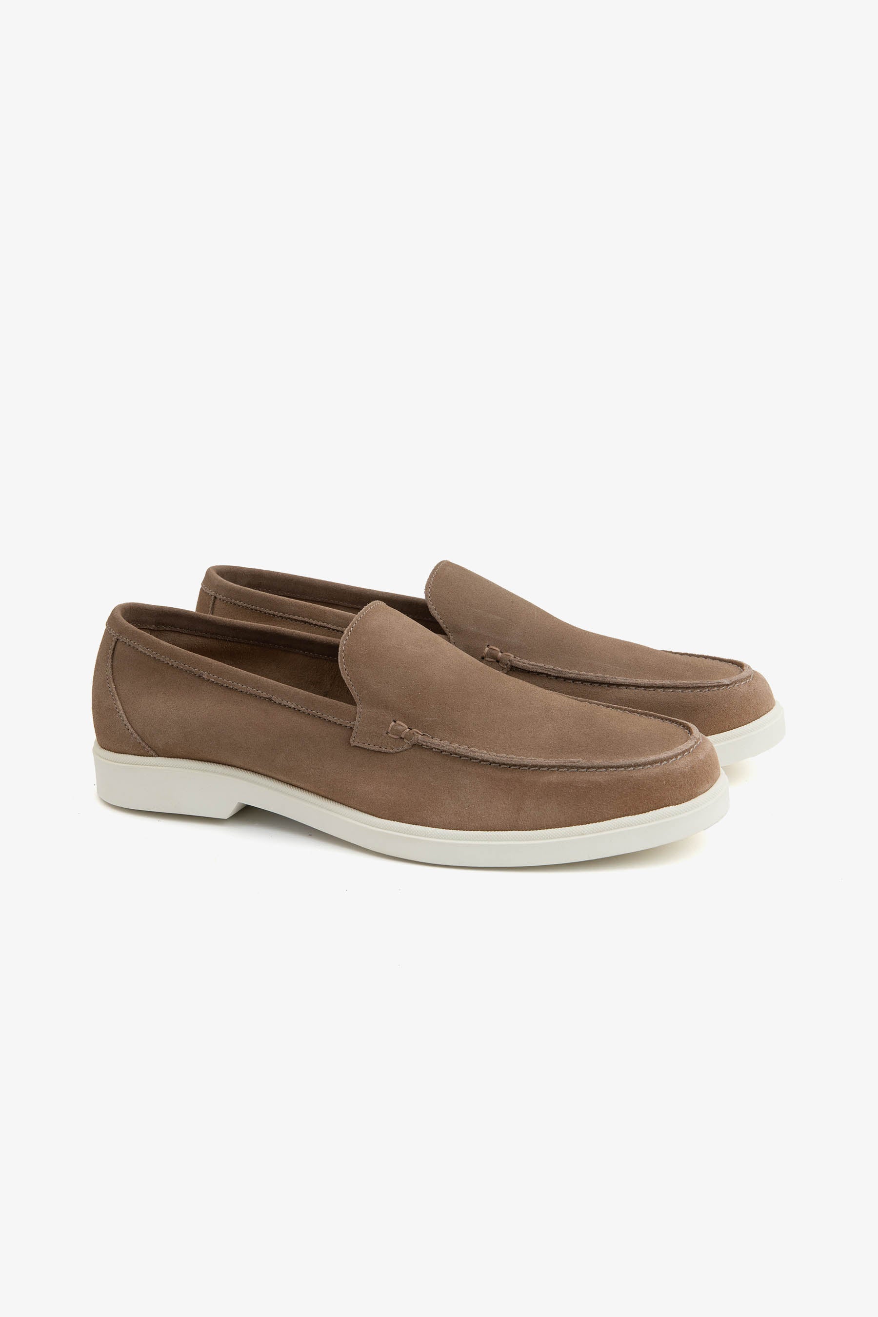 Mocassin sable en daim
