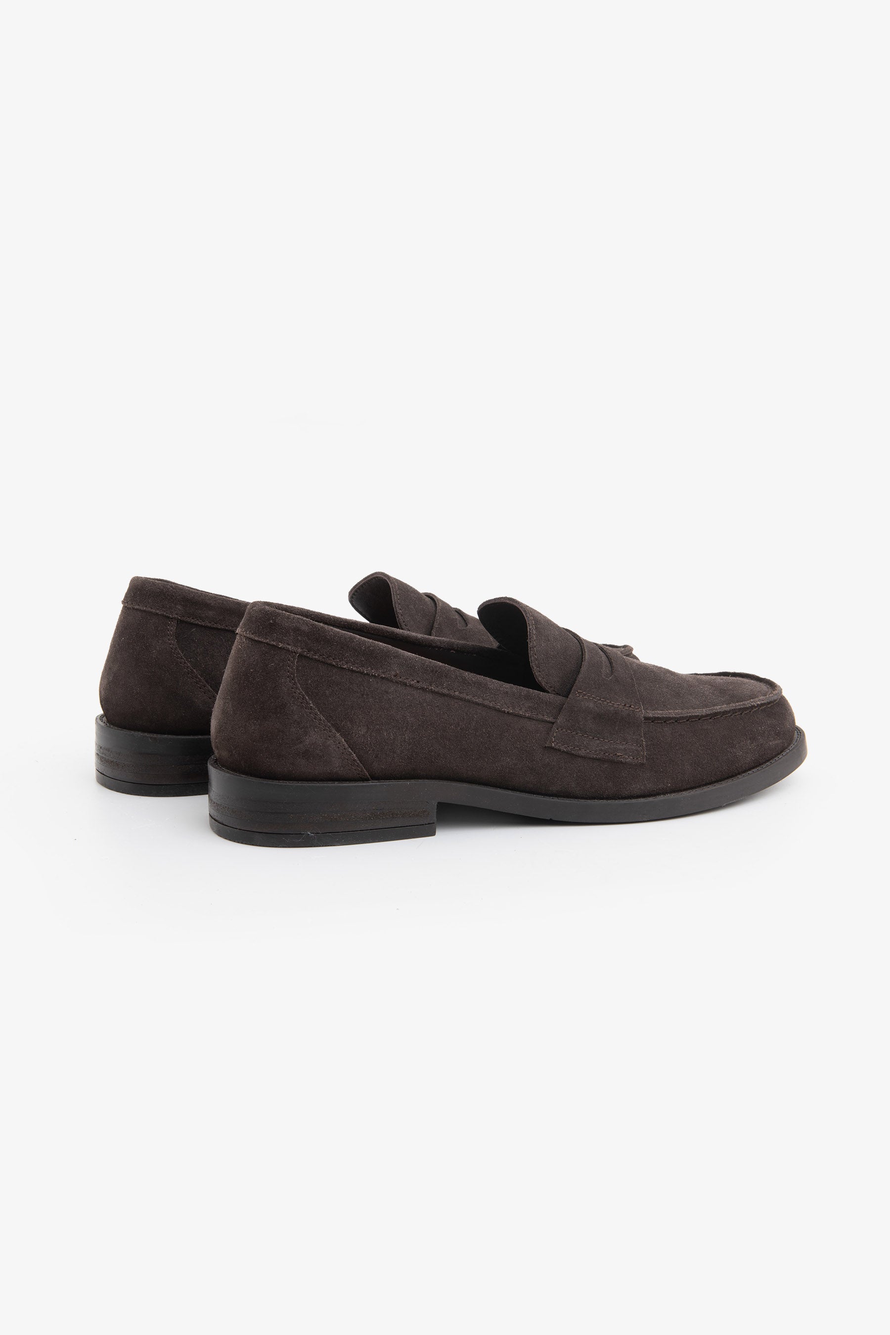 Mocassino college suede moro