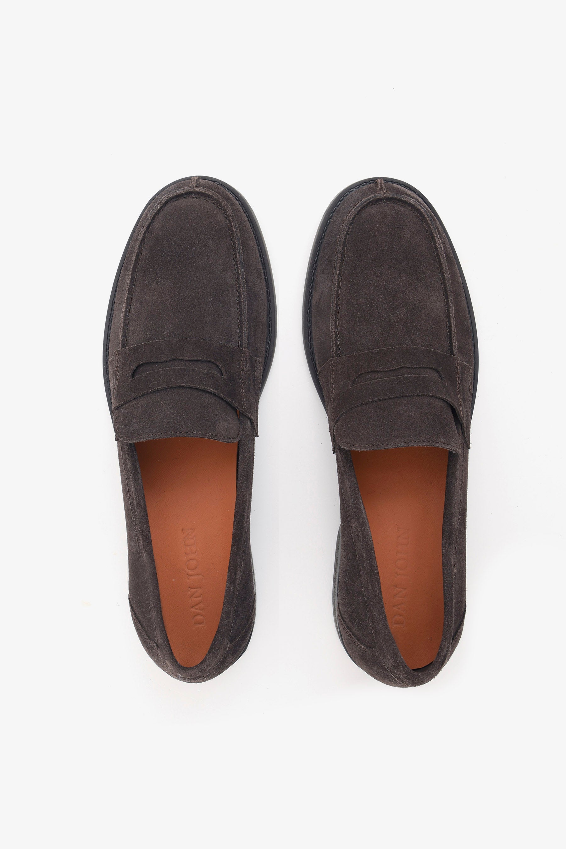 Mocassino college suede moro