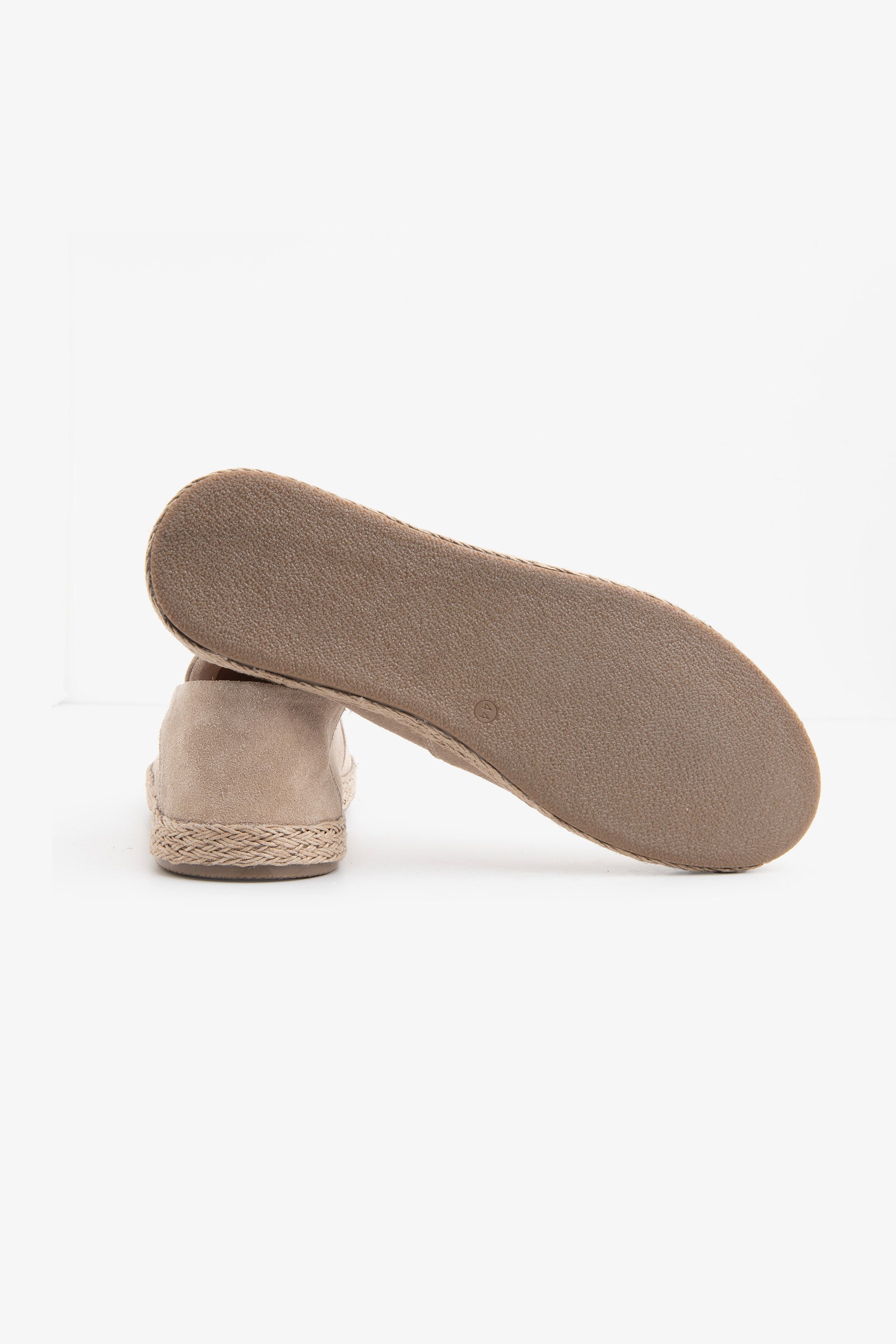 Mocassino scamosciato beige