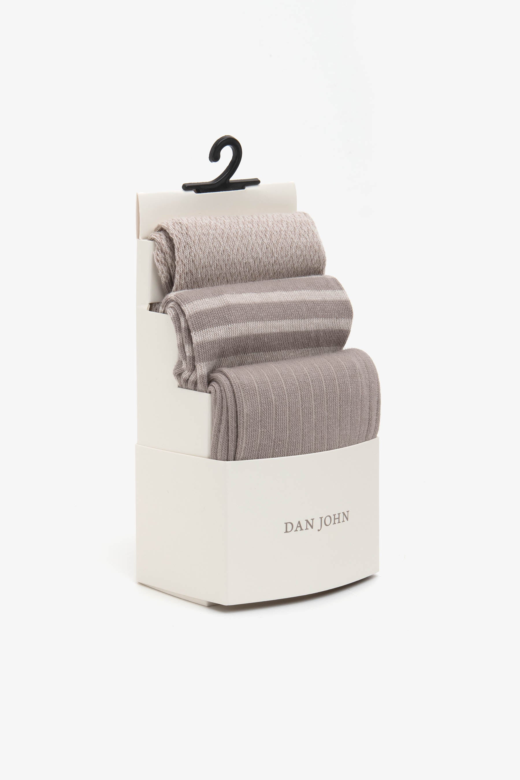 3-pack calza lunga fantasia tortora-Dan John