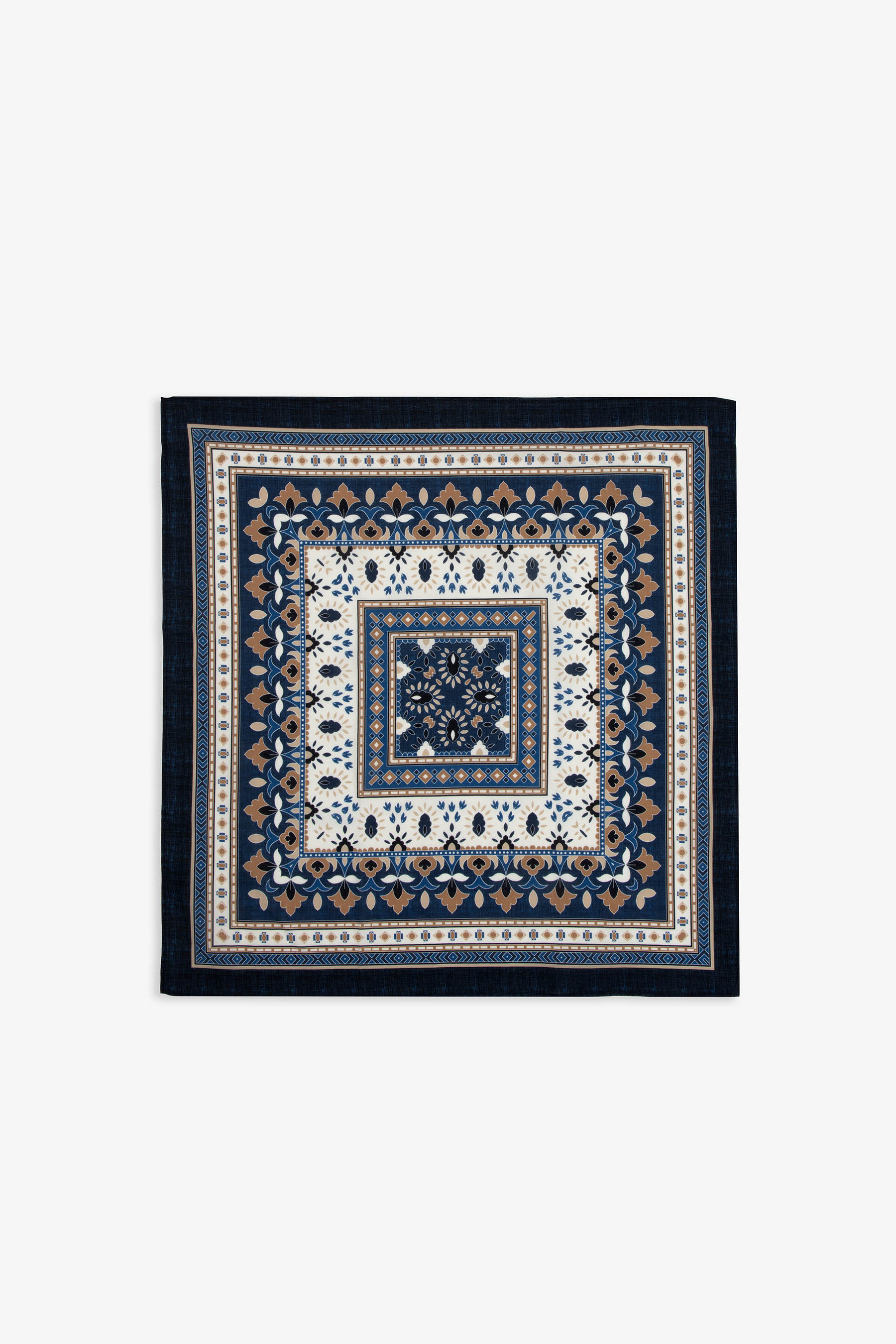 KIDS Blue floral design pashmina scarf