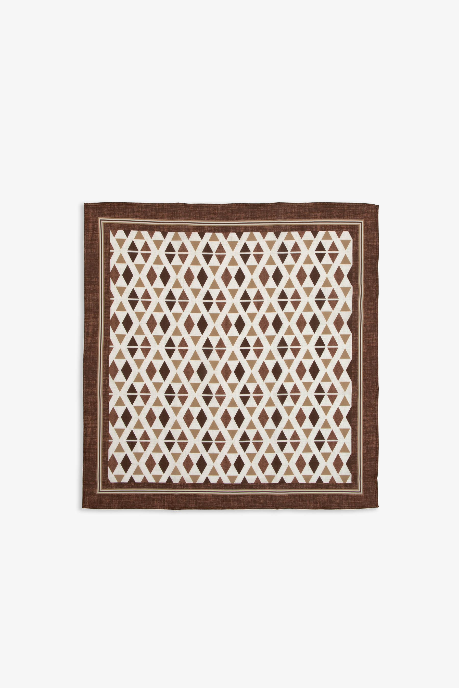 Pashmina fantasia rombi tabacco Kids