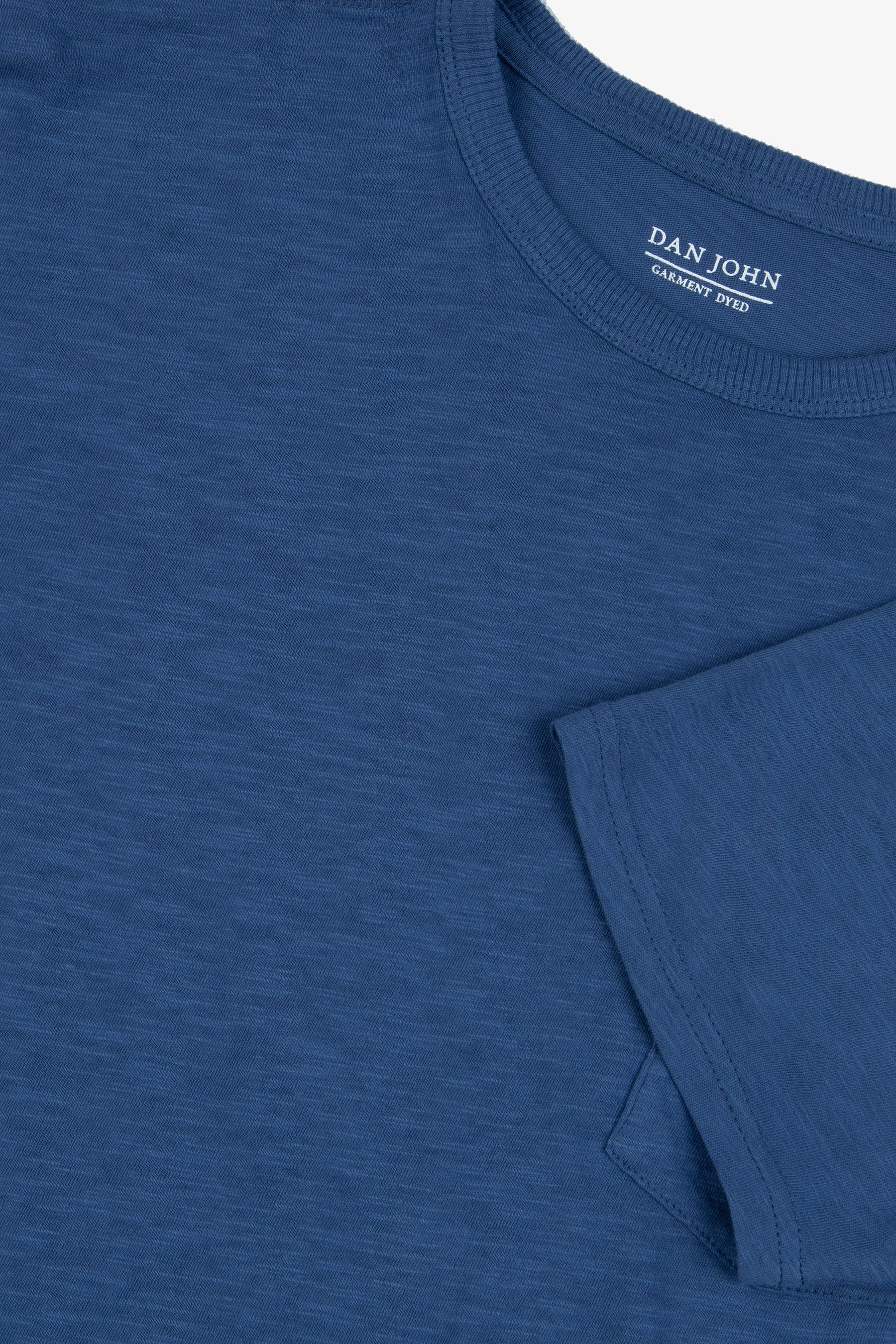 T-shirt con taschino royal-Dan John